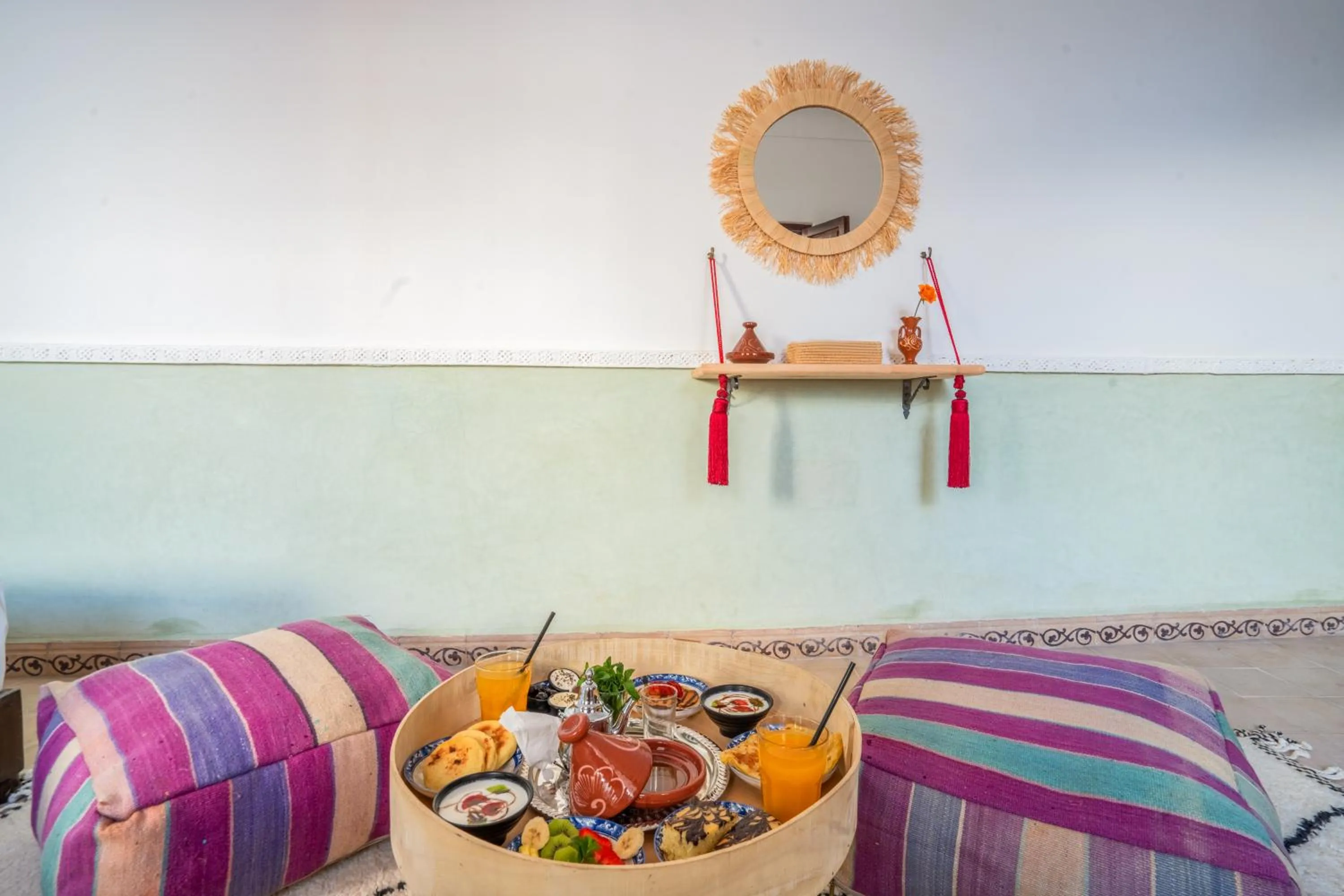 Breakfast in Riad Les Etoiles Berberes & SPA