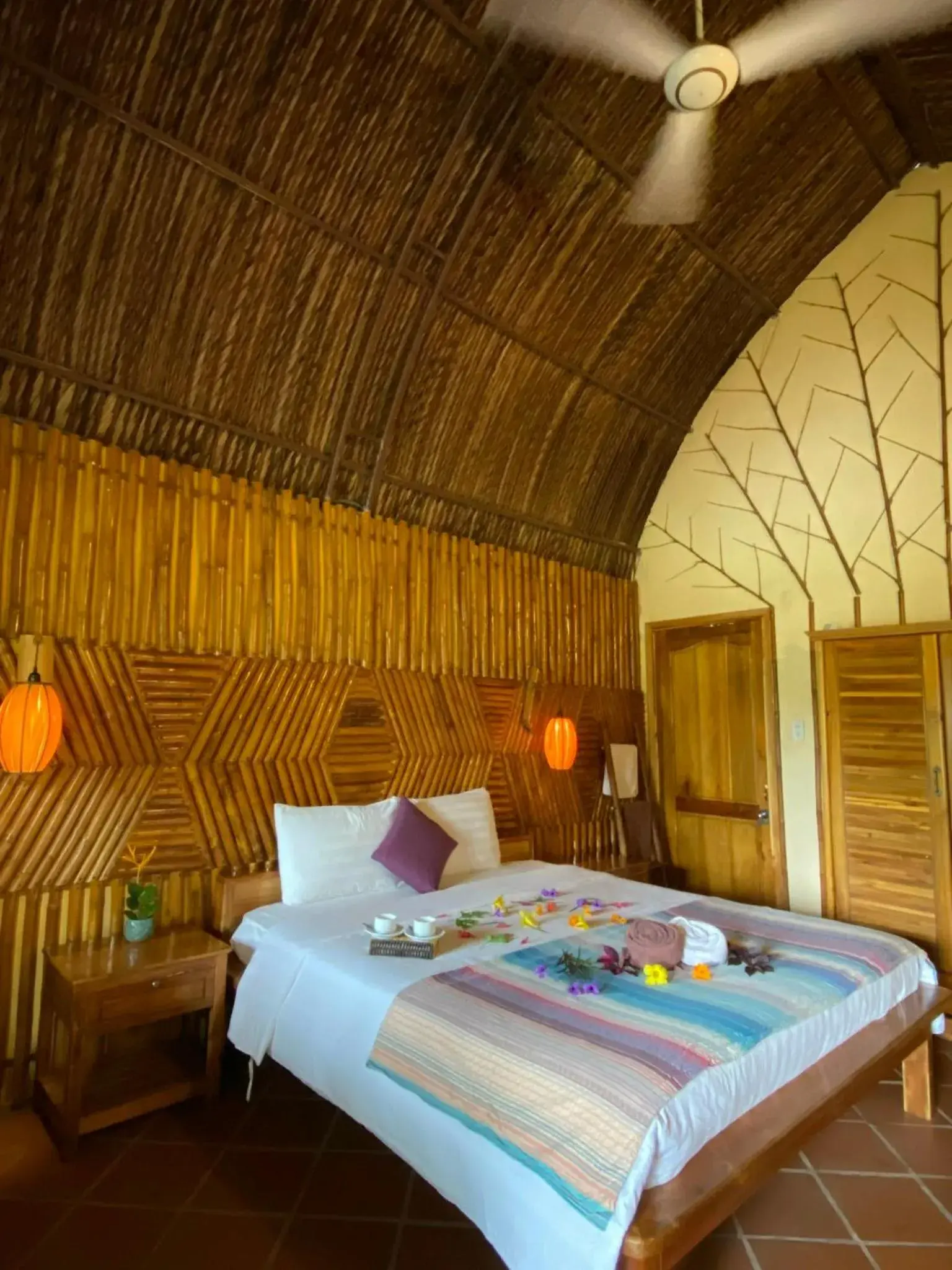 Deluxe Bamboo Bungalow in Ninila Fruit Farm Bungalow Deluxe Bamboo Bungalow in Ninila Fruit Farm Bungalow