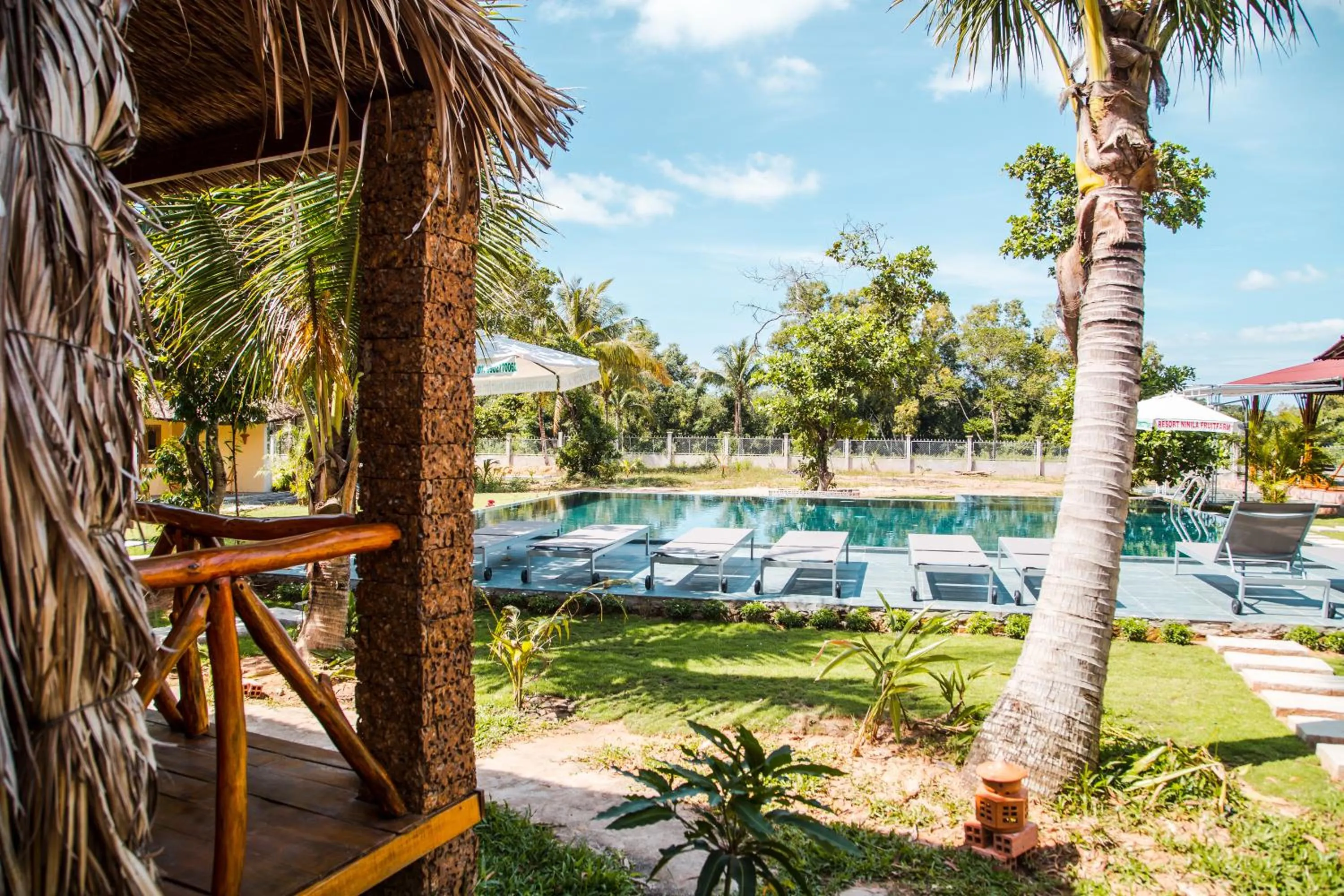 Balcony/Terrace in Ninila Fruit Farm Bungalow