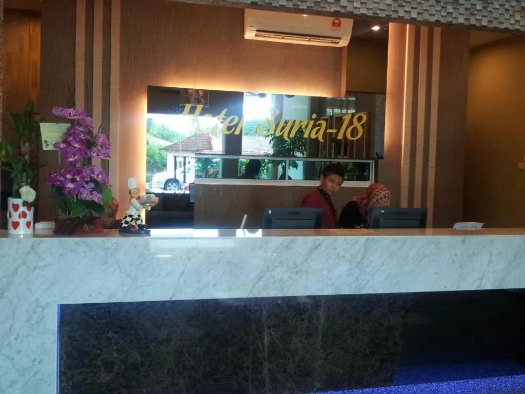 Lobby or reception in JQ Suria 18 Hotel