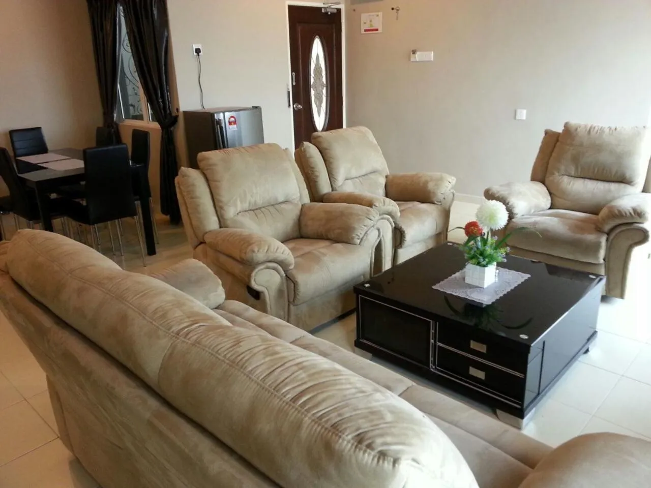 Living room in JQ Suria 18 Hotel