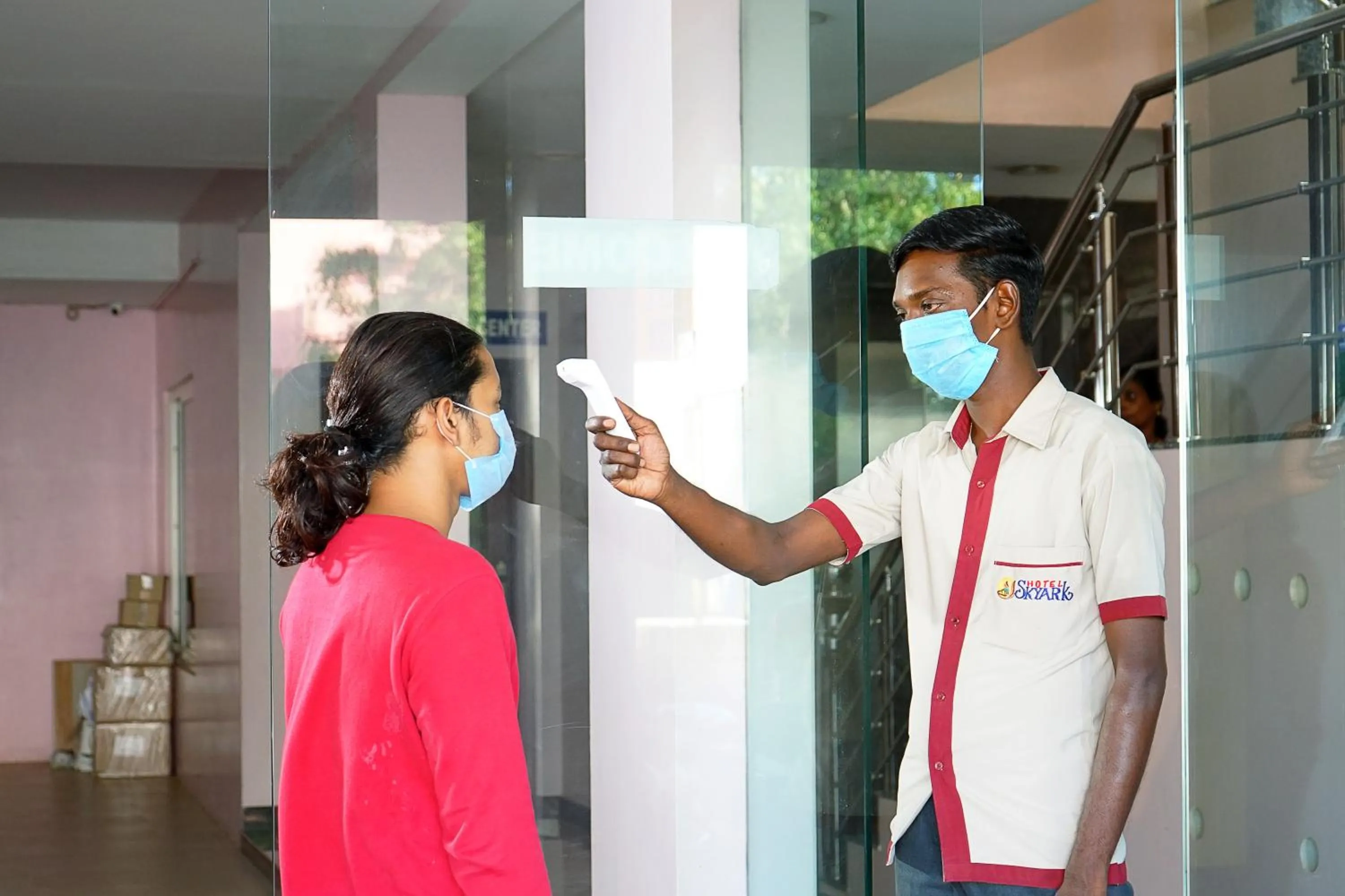 Staff in Hotel Skyark