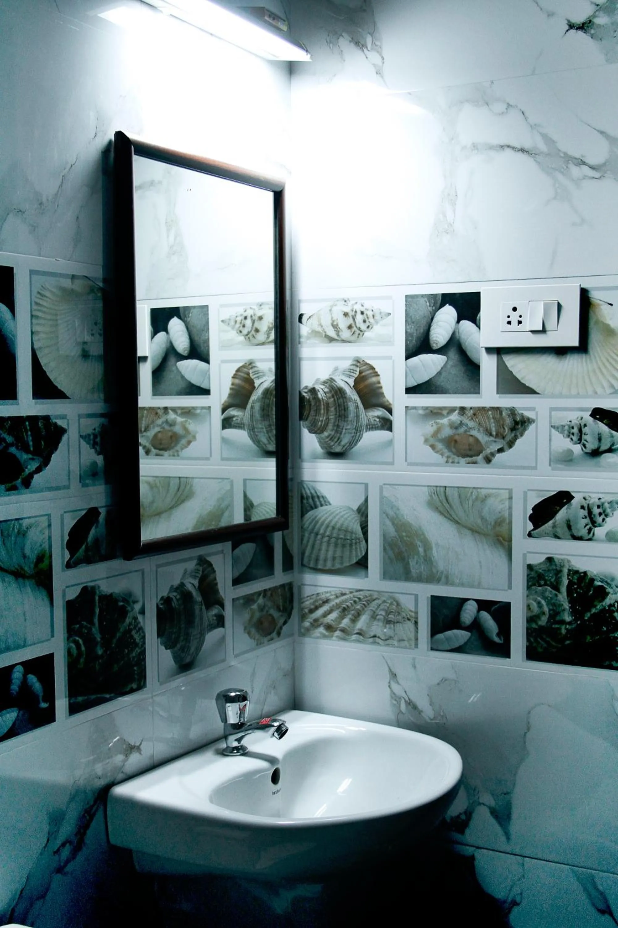 Bathroom in Hotel Skyark