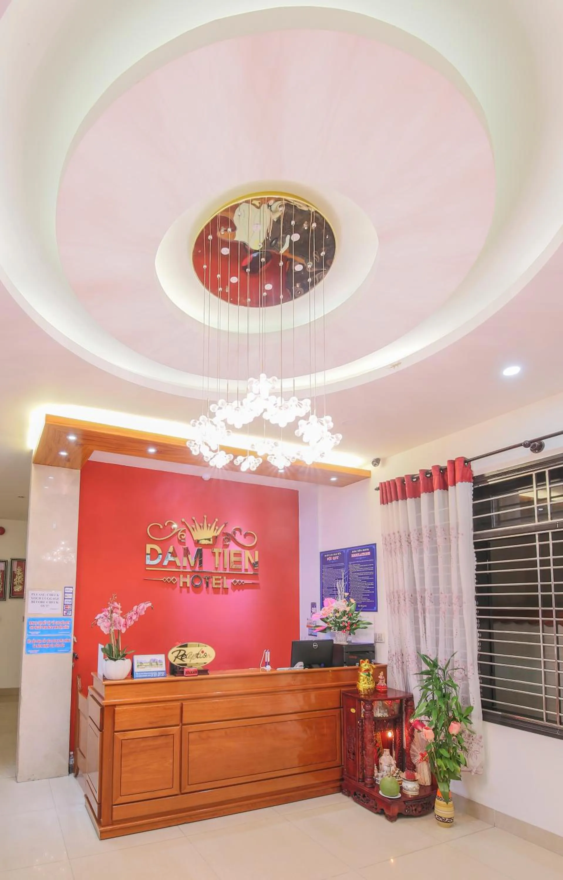 Lobby or reception in Dam Tien Hotel