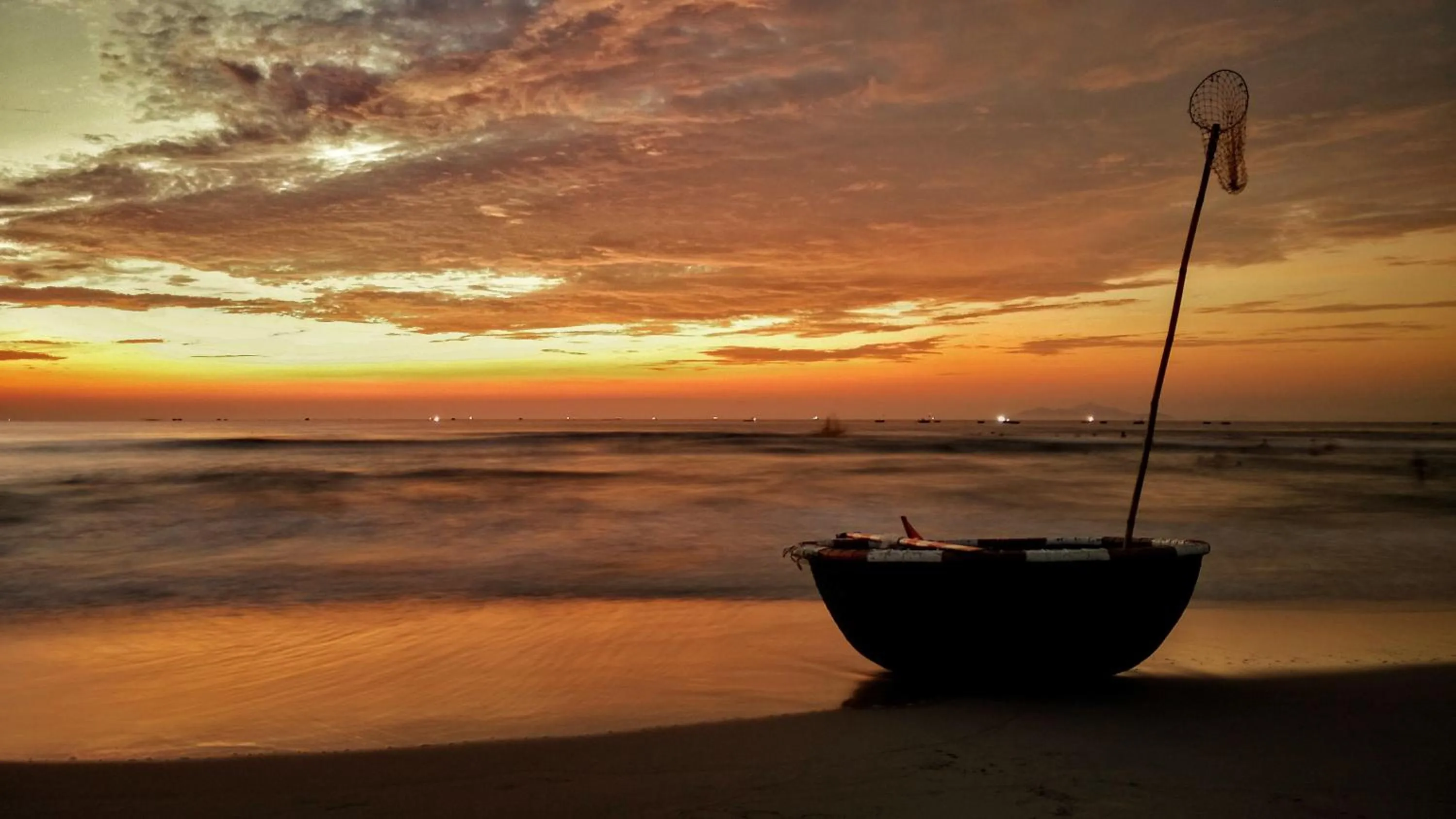 Beach in Dam Tien Hotel