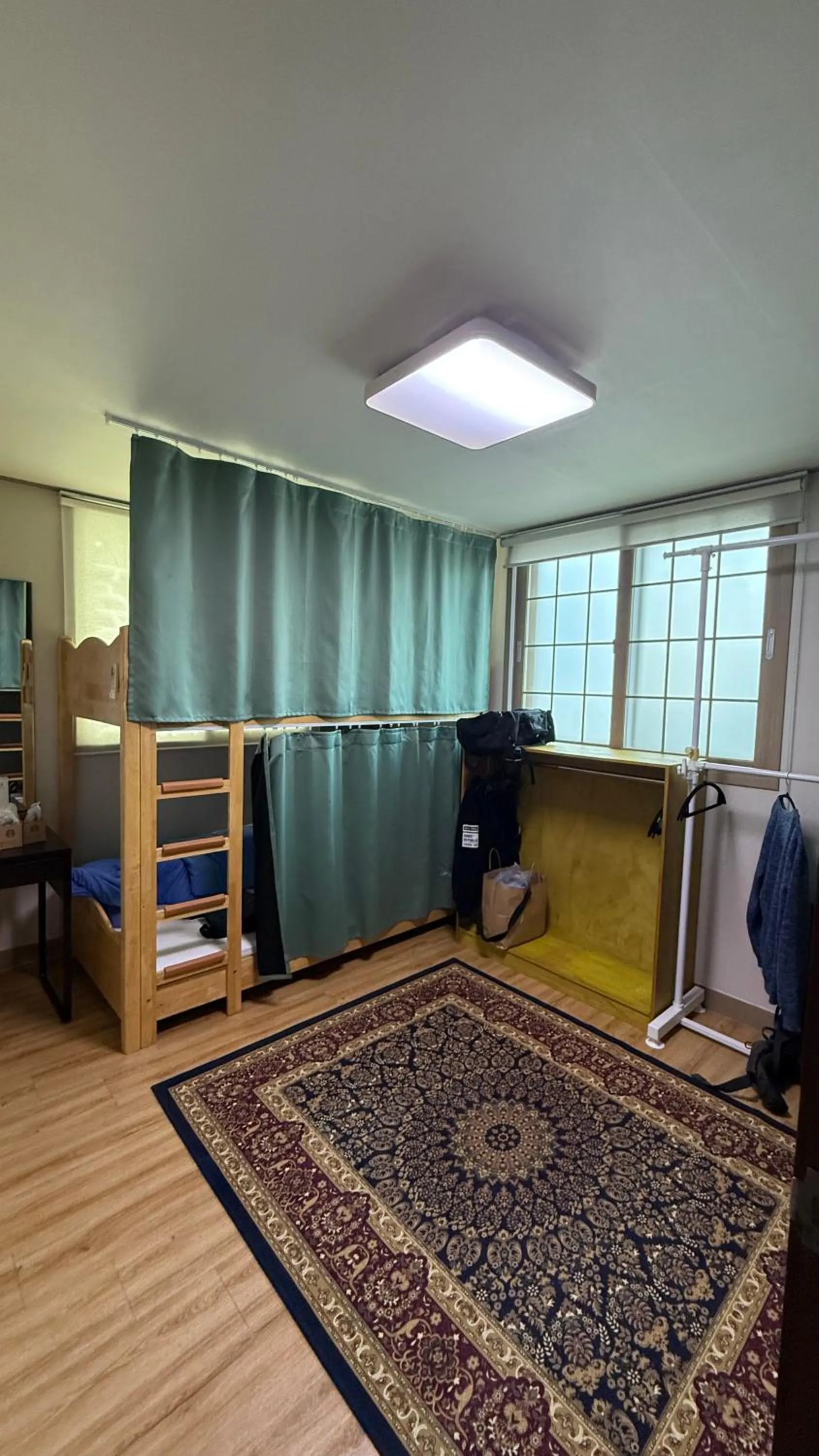 Decorative detail, Bed in Ganderak Guesthouse