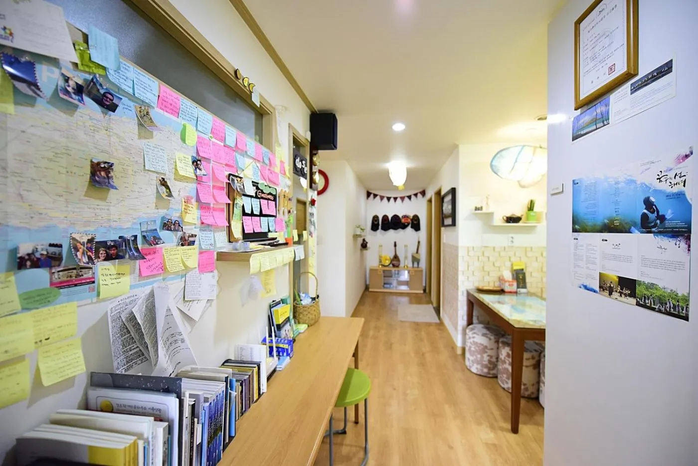 Living room in Ganderak Guesthouse