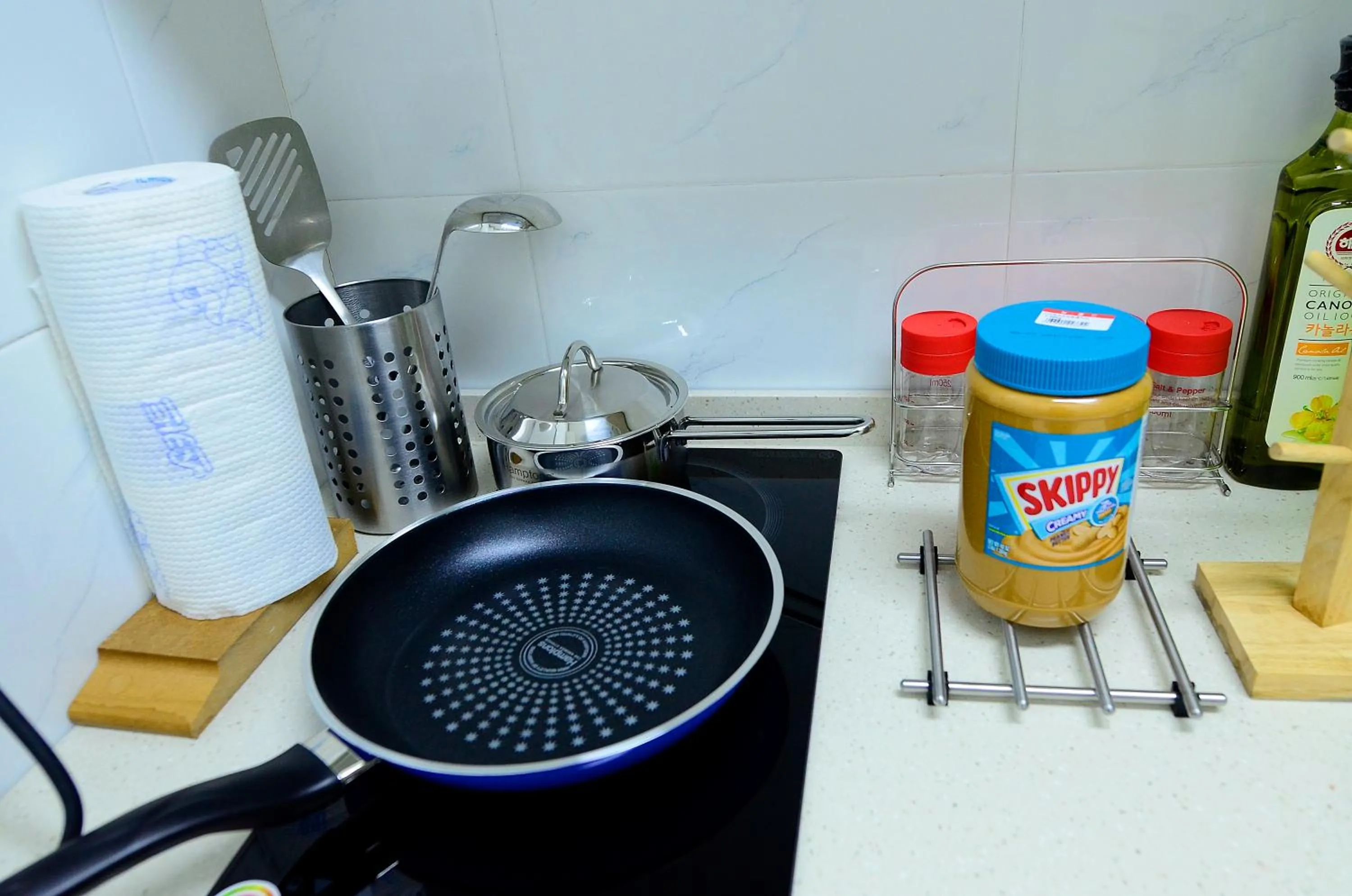 Kitchen or kitchenette in Ganderak Guesthouse