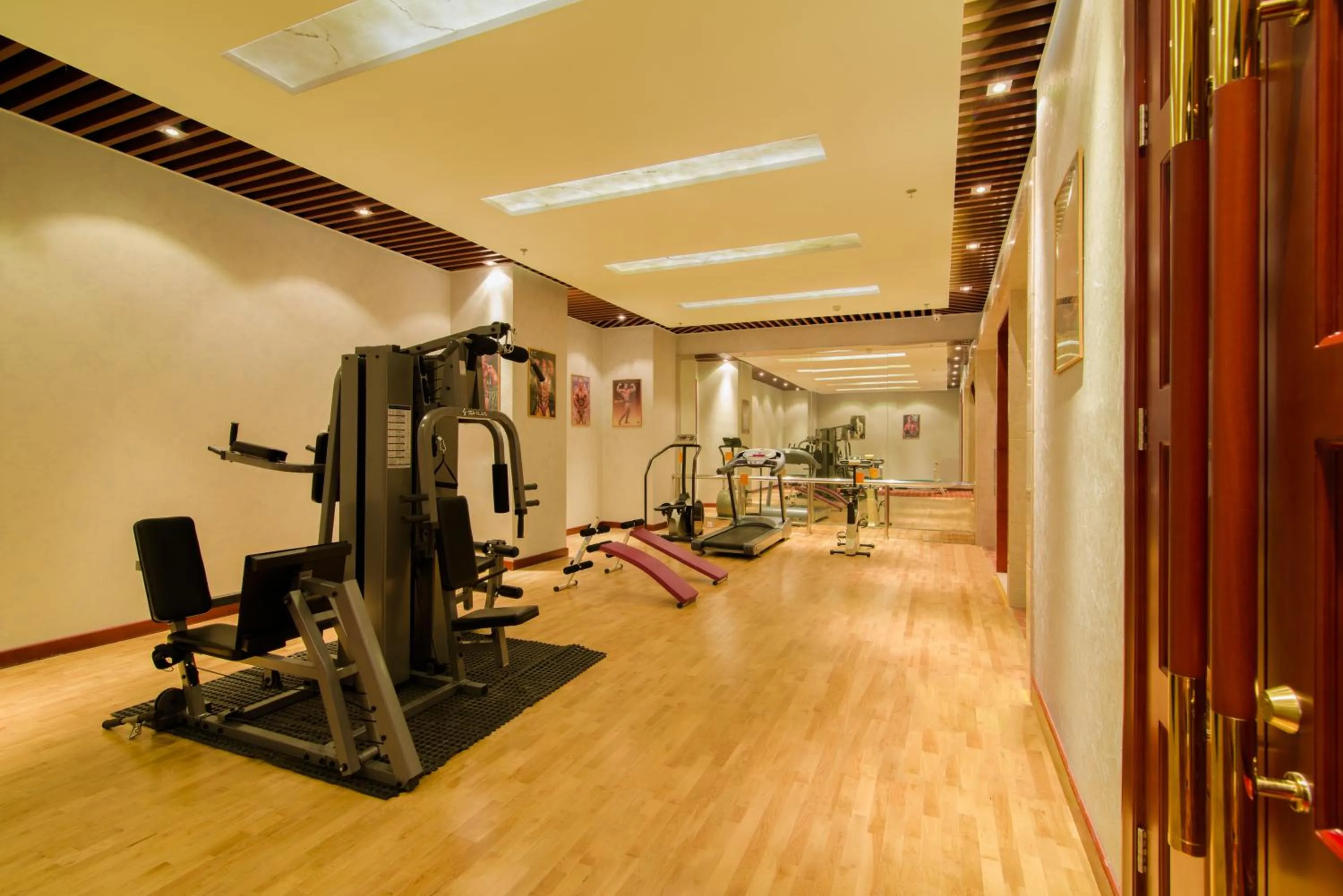 Fitness centre/facilities in Avic Hotel Beijing