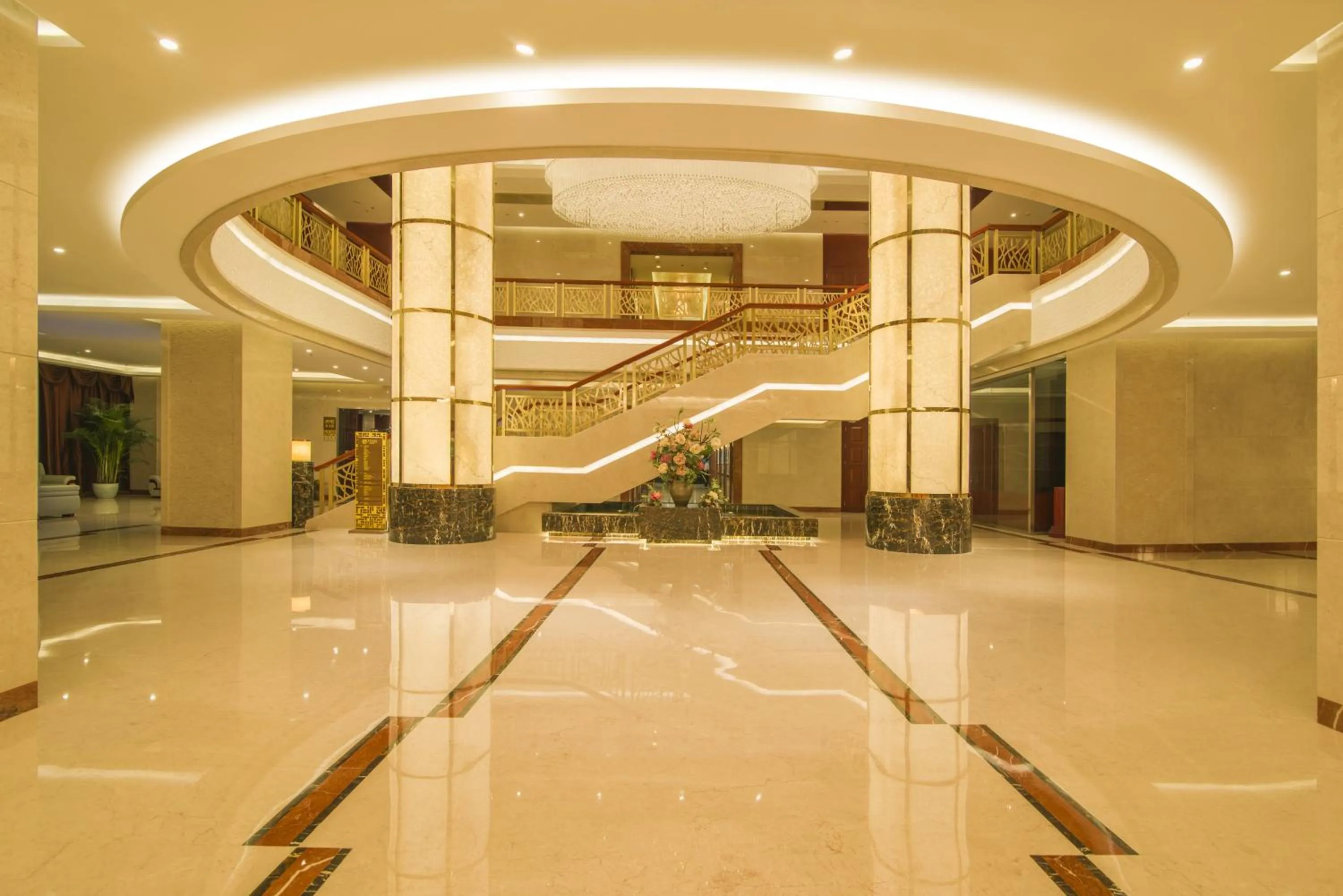 Lobby or reception in Avic Hotel Beijing