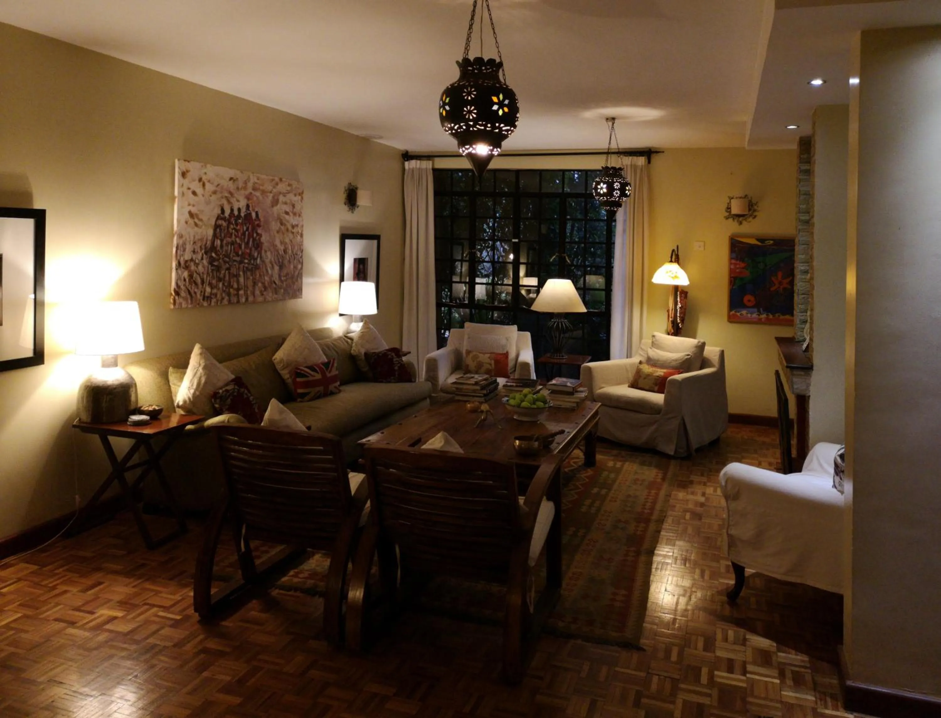 Living room in Hob House