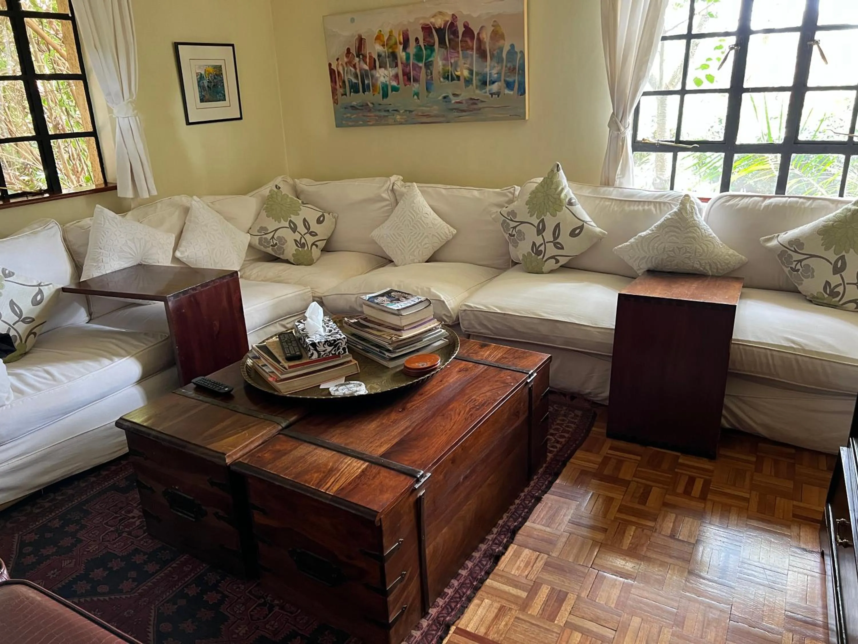 Living room in Hob House