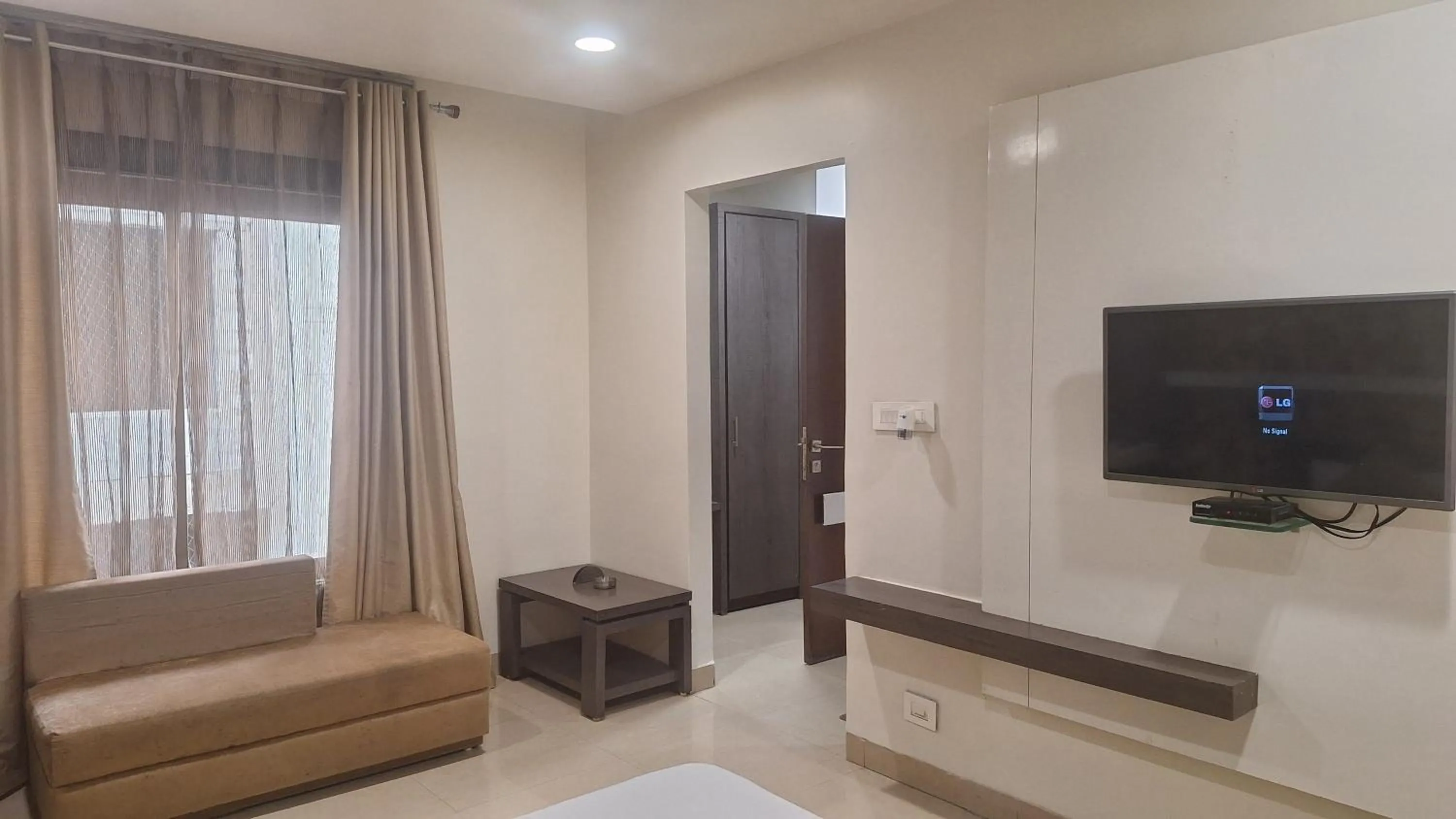 Seating area in Hotel Alankar Palace