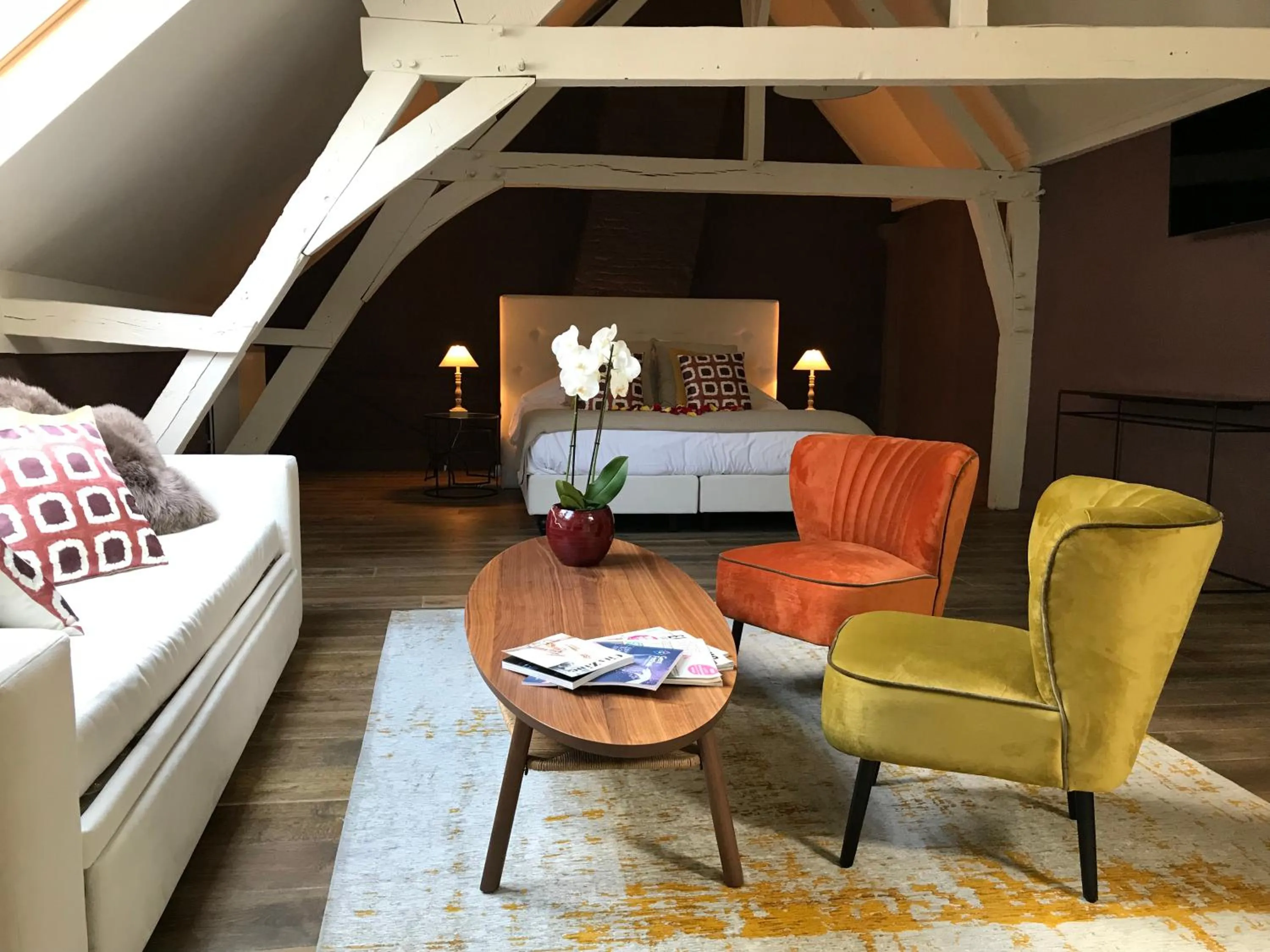 Bedroom in Ganda Rooms & Suites