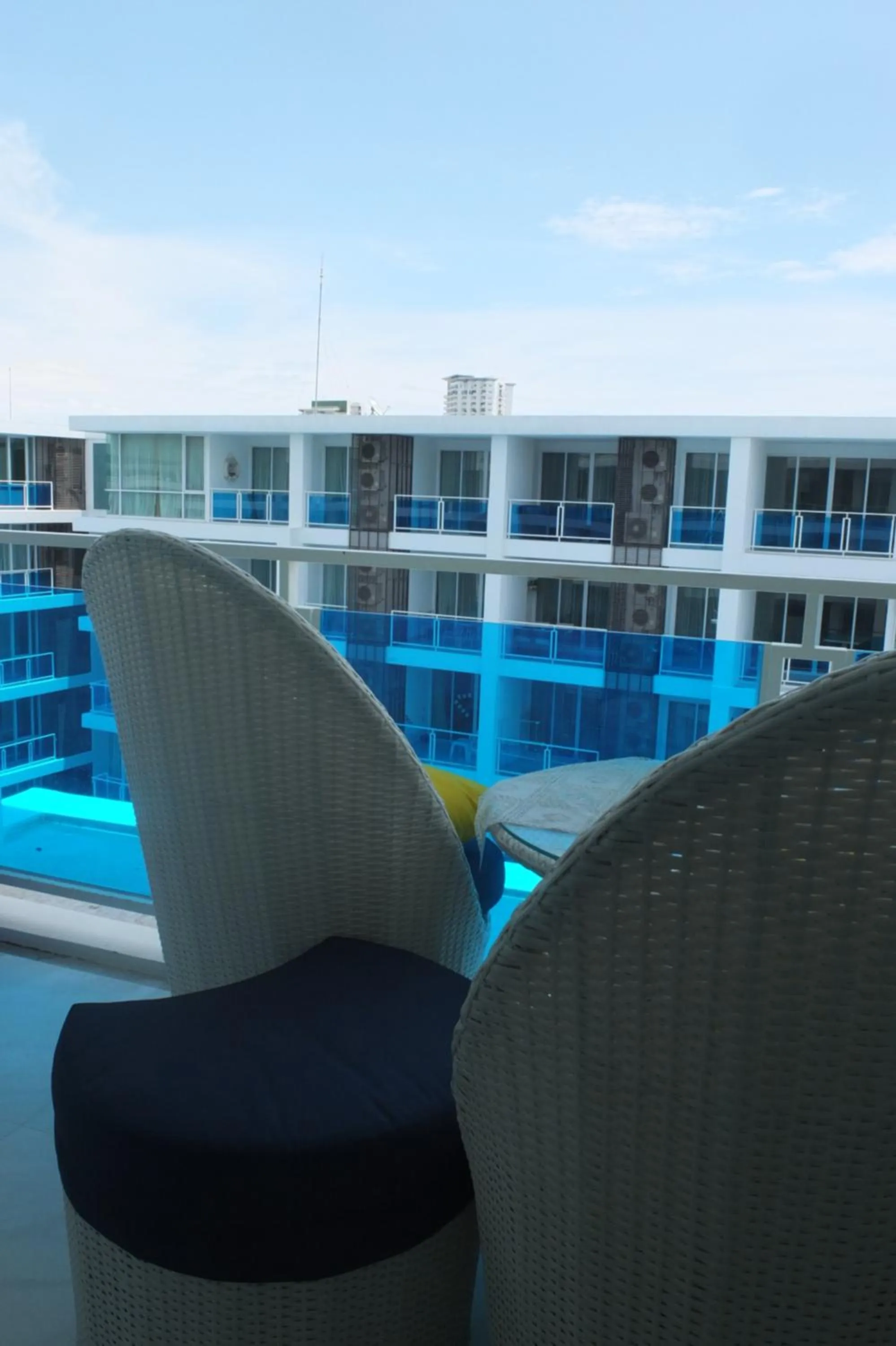 Balcony/Terrace in My Resort Hua Hin by Pat