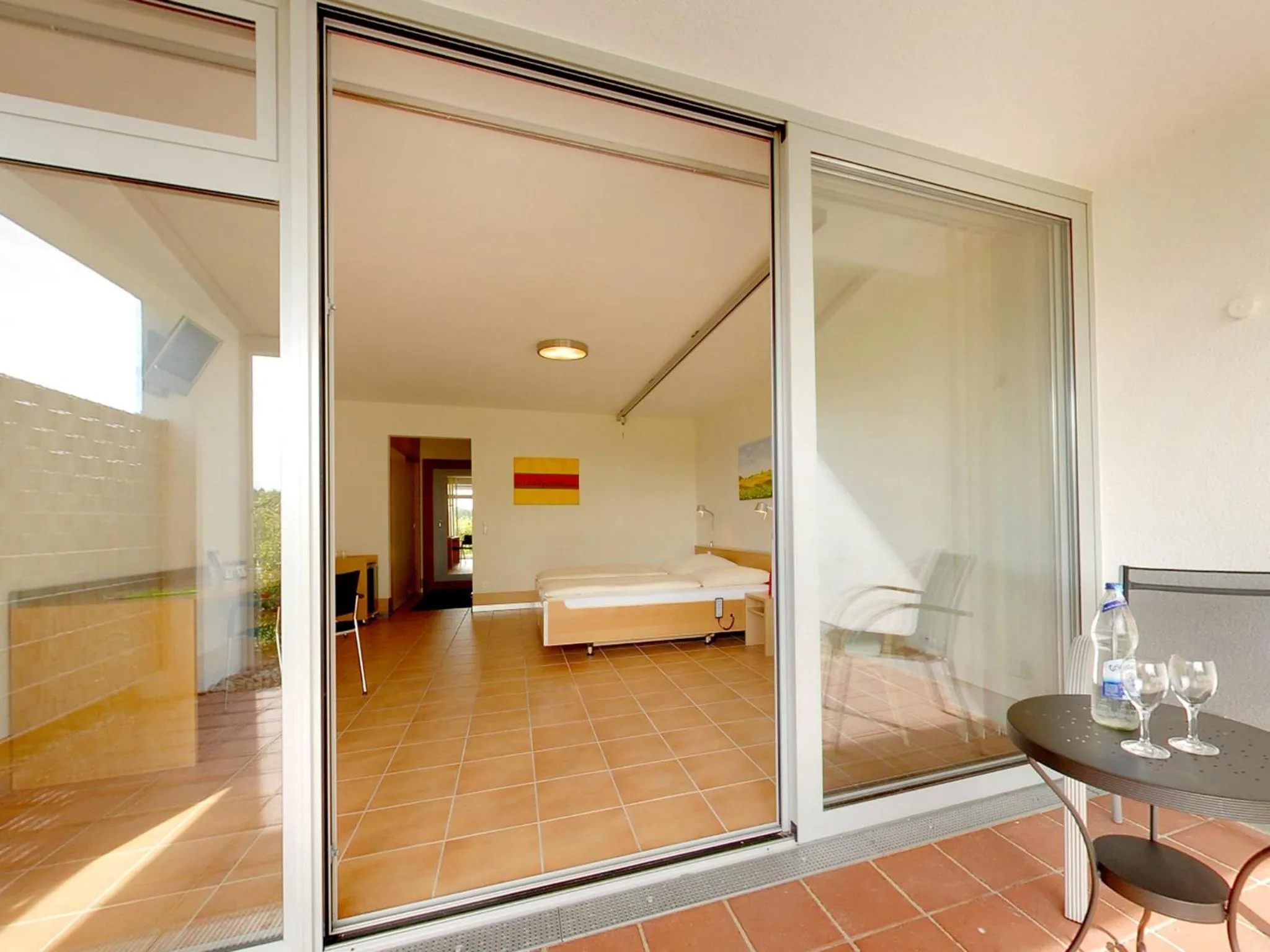 Day, Bed in Seminarhotel in der Manfred-Sauer-Stiftung