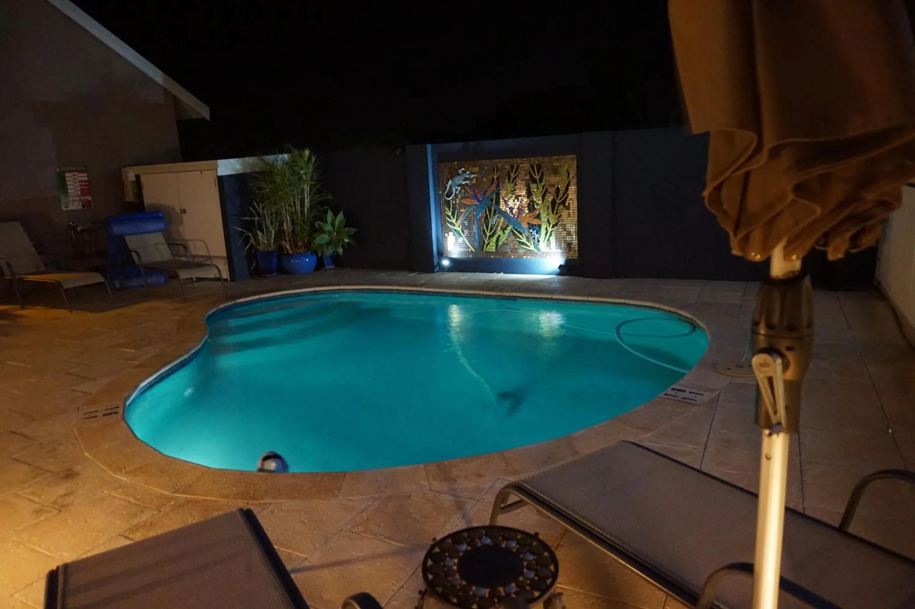 Swimming pool in Gecko Lodge Kalbarri