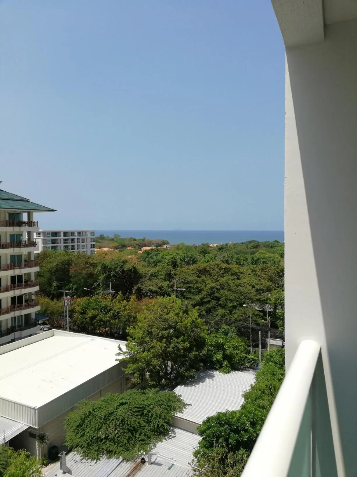 Balcony/Terrace in Cosy Beach View Apartments