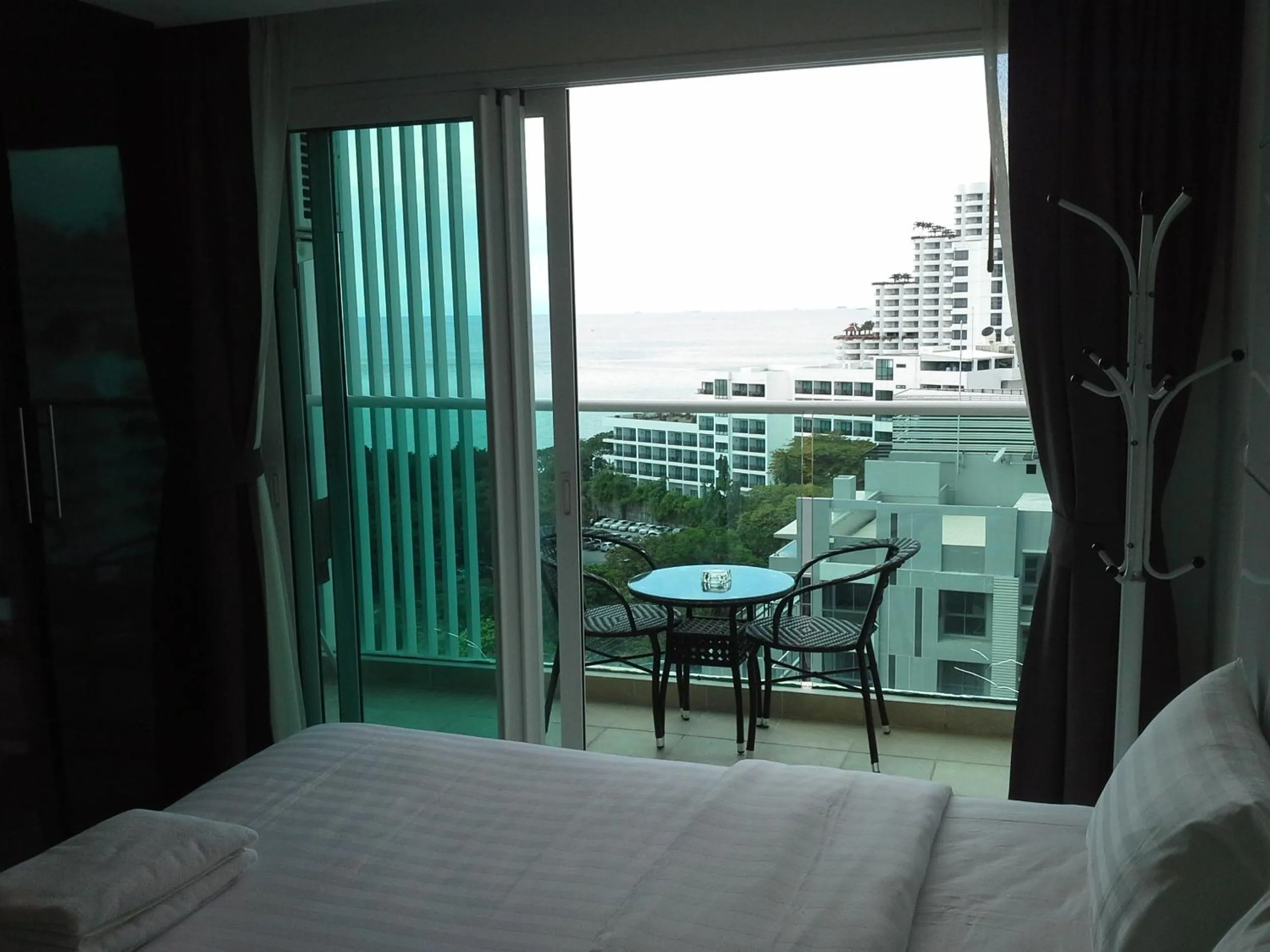 View (from property/room), Bed in Cosy Beach View Apartments