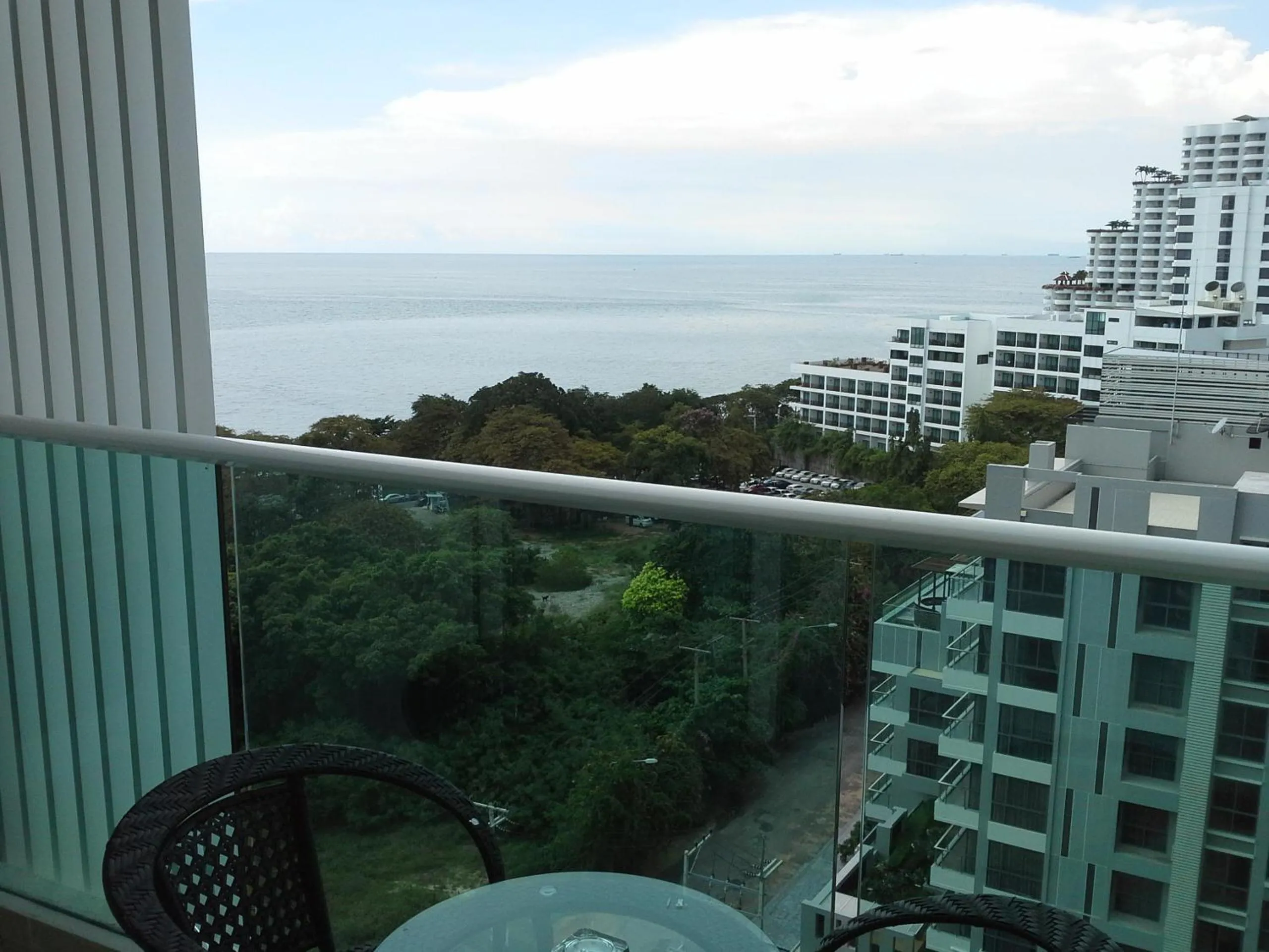 Balcony/Terrace in Cosy Beach View Apartments