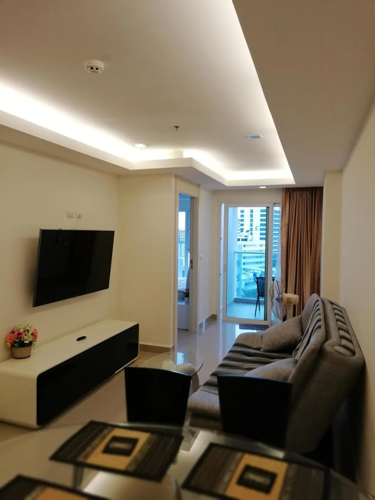 Living room in Cosy Beach View Apartments