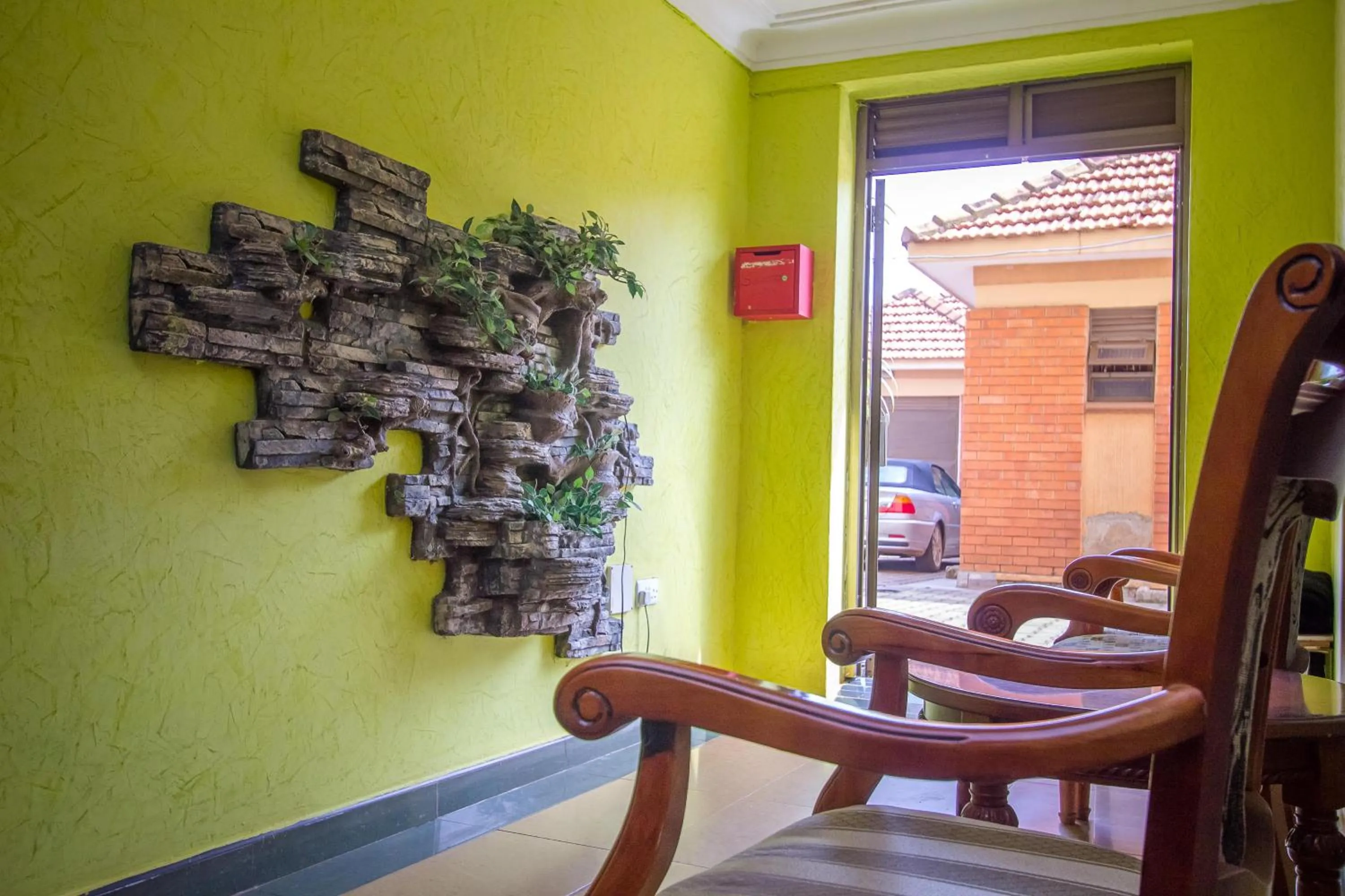 Decorative detail in Eight Winx Hotel