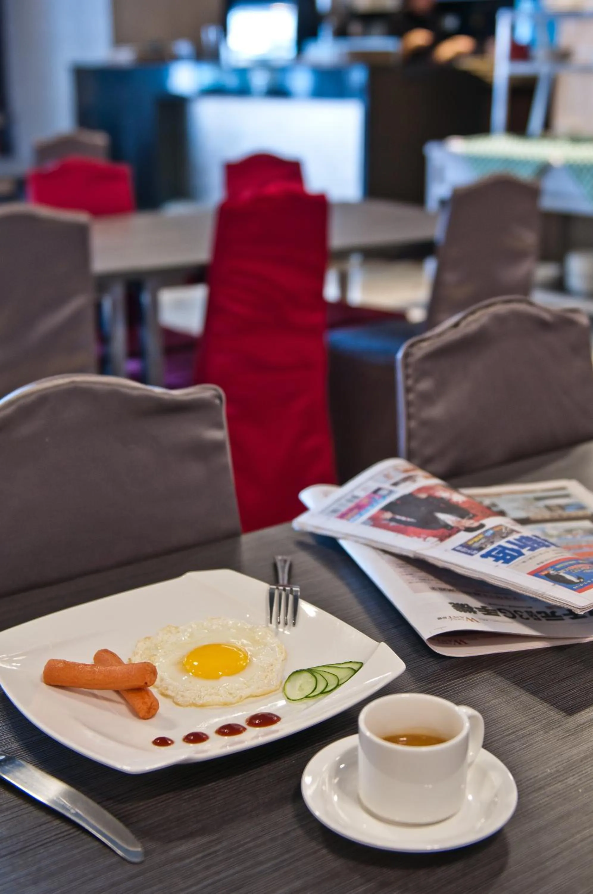 Buffet breakfast in Ever Delightful Business Hotel