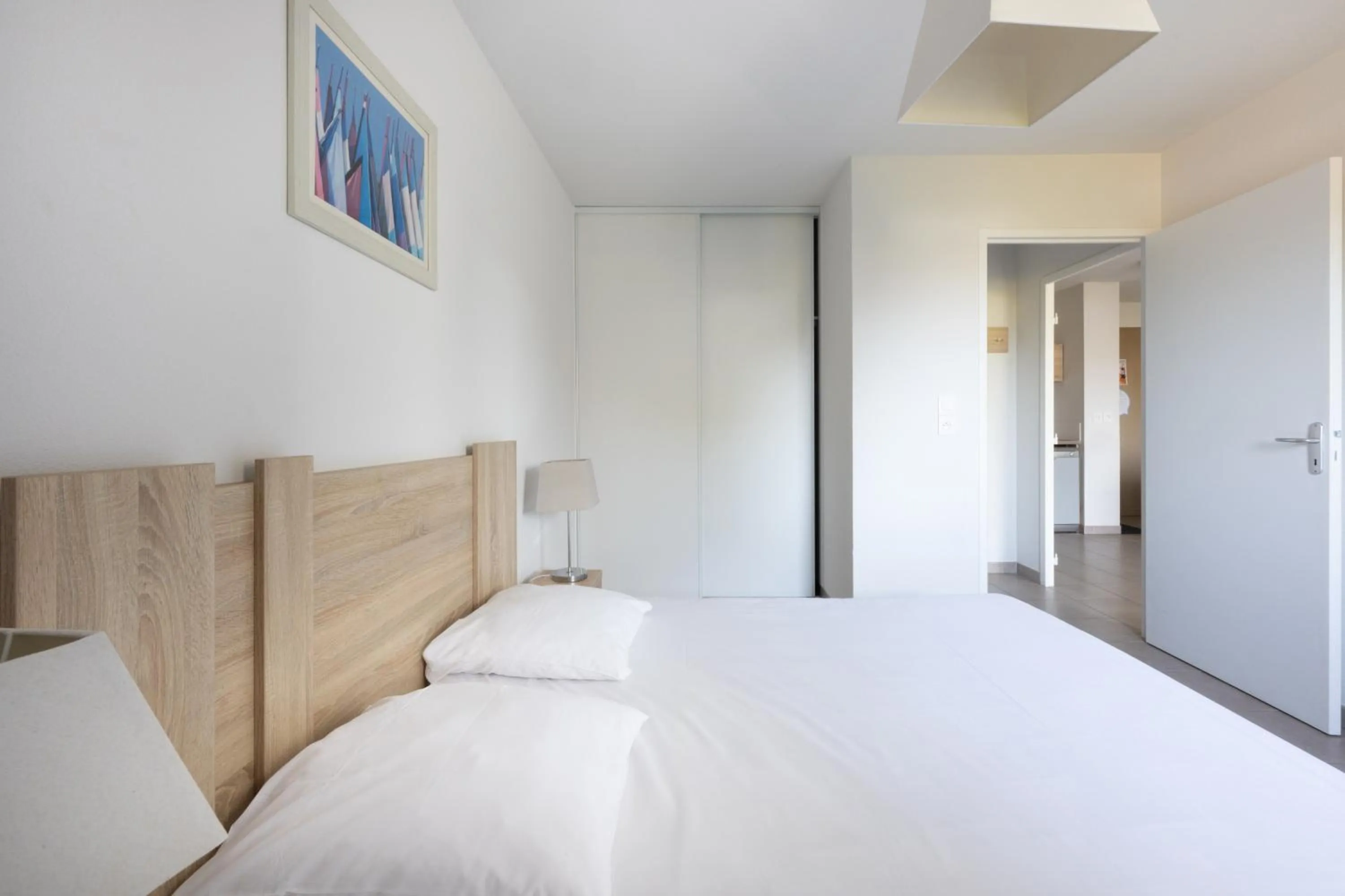 Bedroom, Bed in Résidence Odalys Les Iles du Morbihan