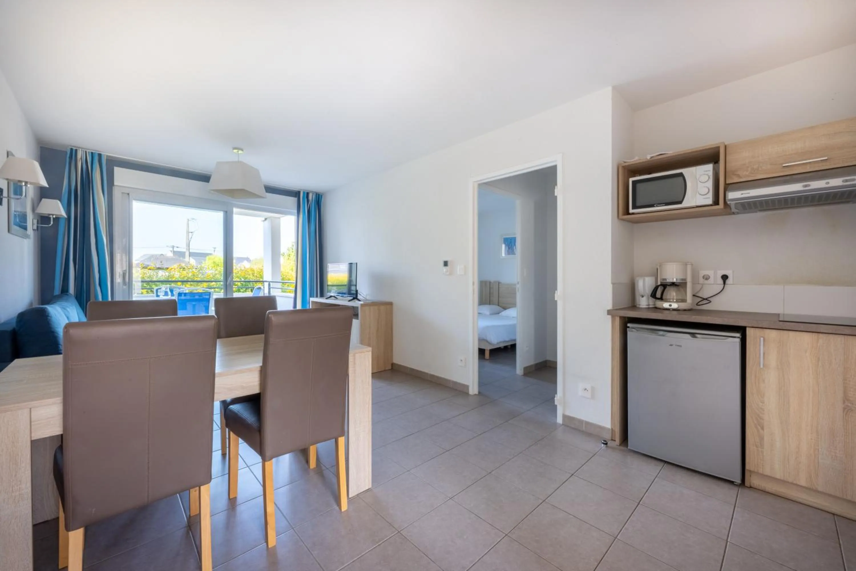 Dining area in Résidence Odalys Les Iles du Morbihan