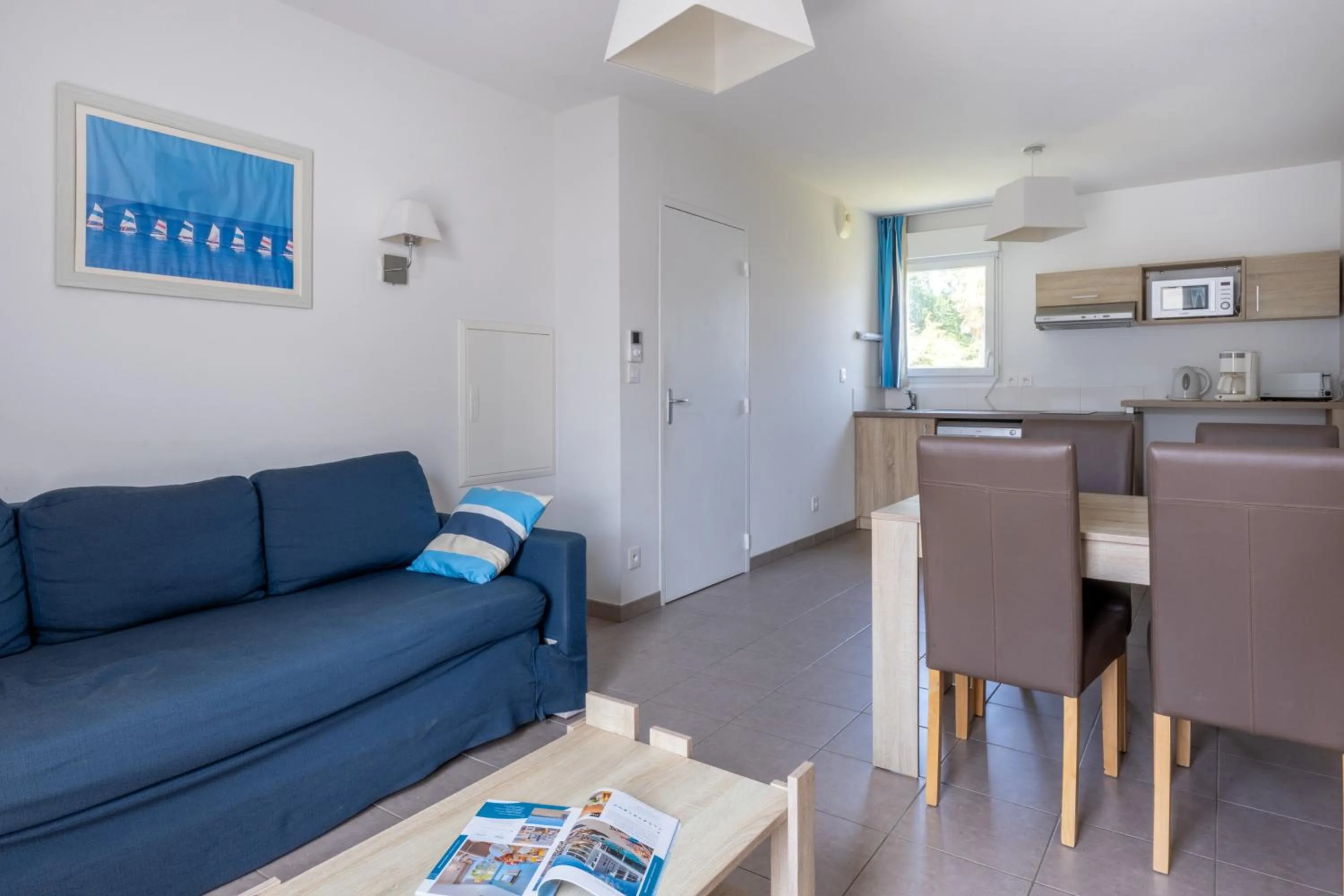 Dining area in Résidence Odalys Les Iles du Morbihan