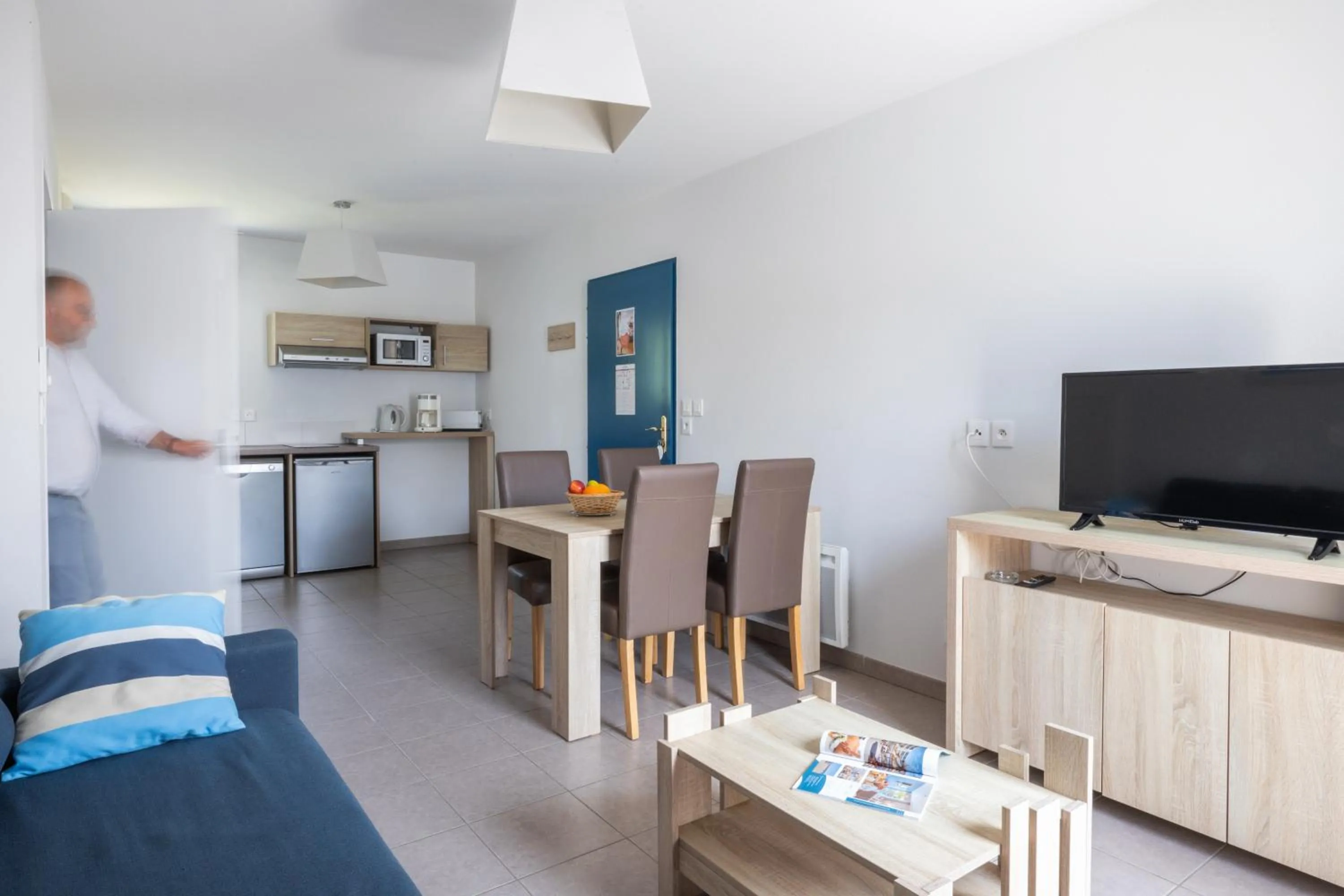 Dining area in Résidence Odalys Les Iles du Morbihan