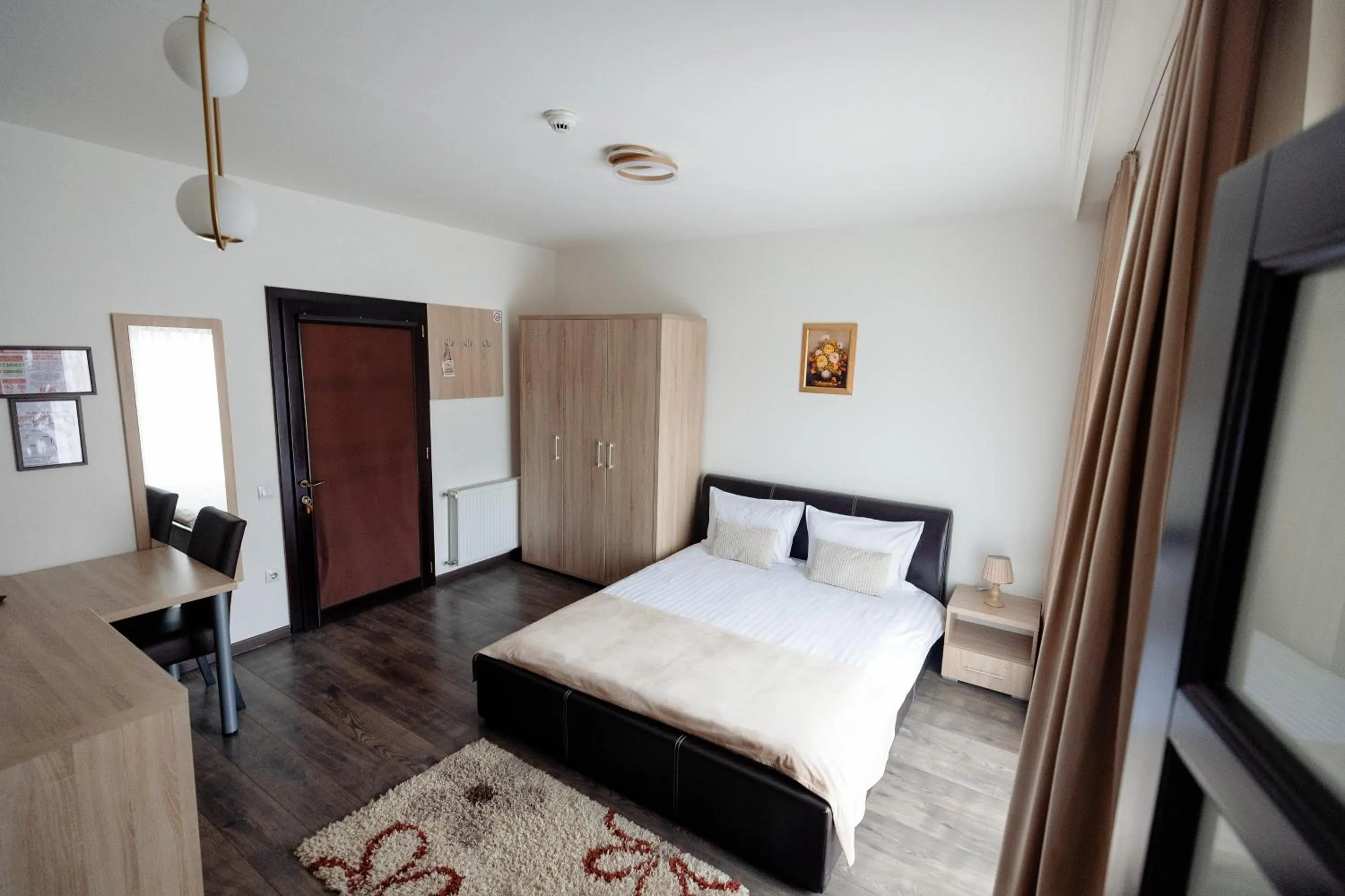 Bed in Aparthotel Punct pe i