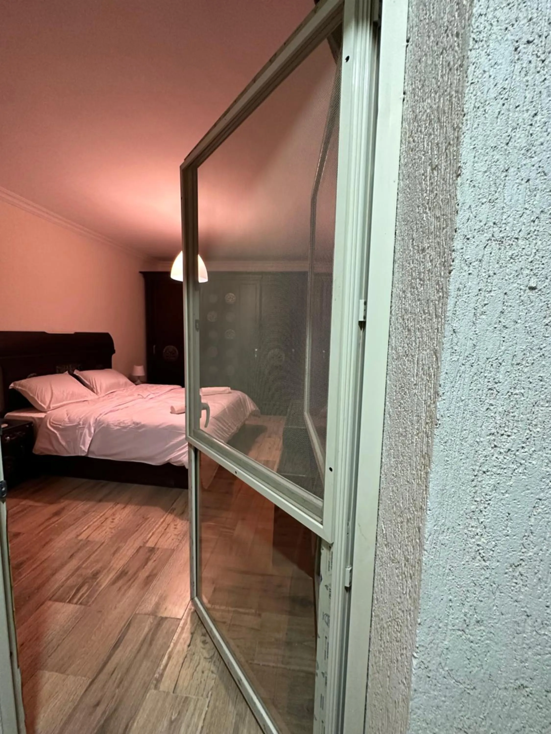 Bed in JRE-EG modern aprt Sheikh Zayed