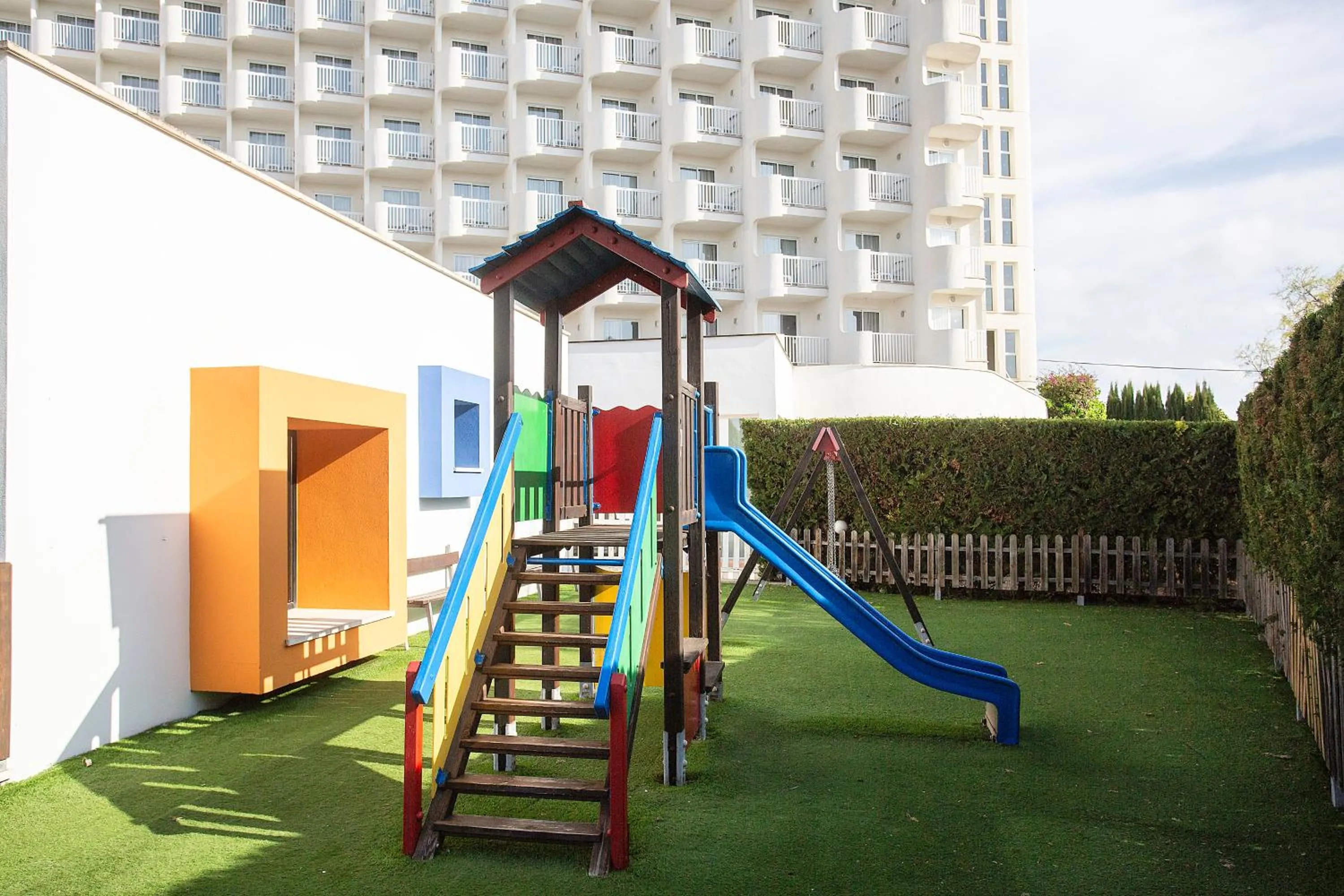 Children play ground in BQ Delfín Azul Hotel
