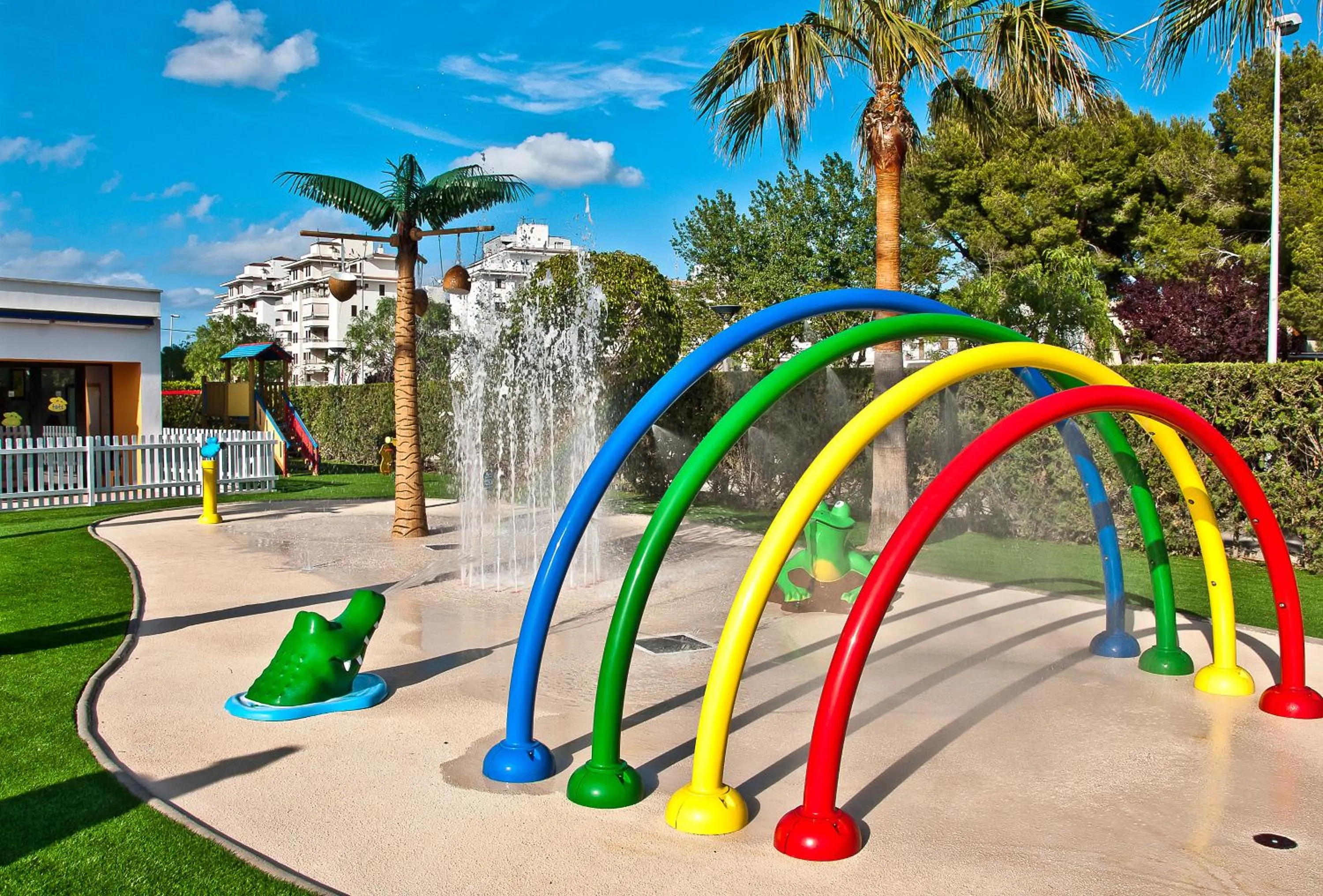 Children play ground in BQ Delfín Azul Hotel