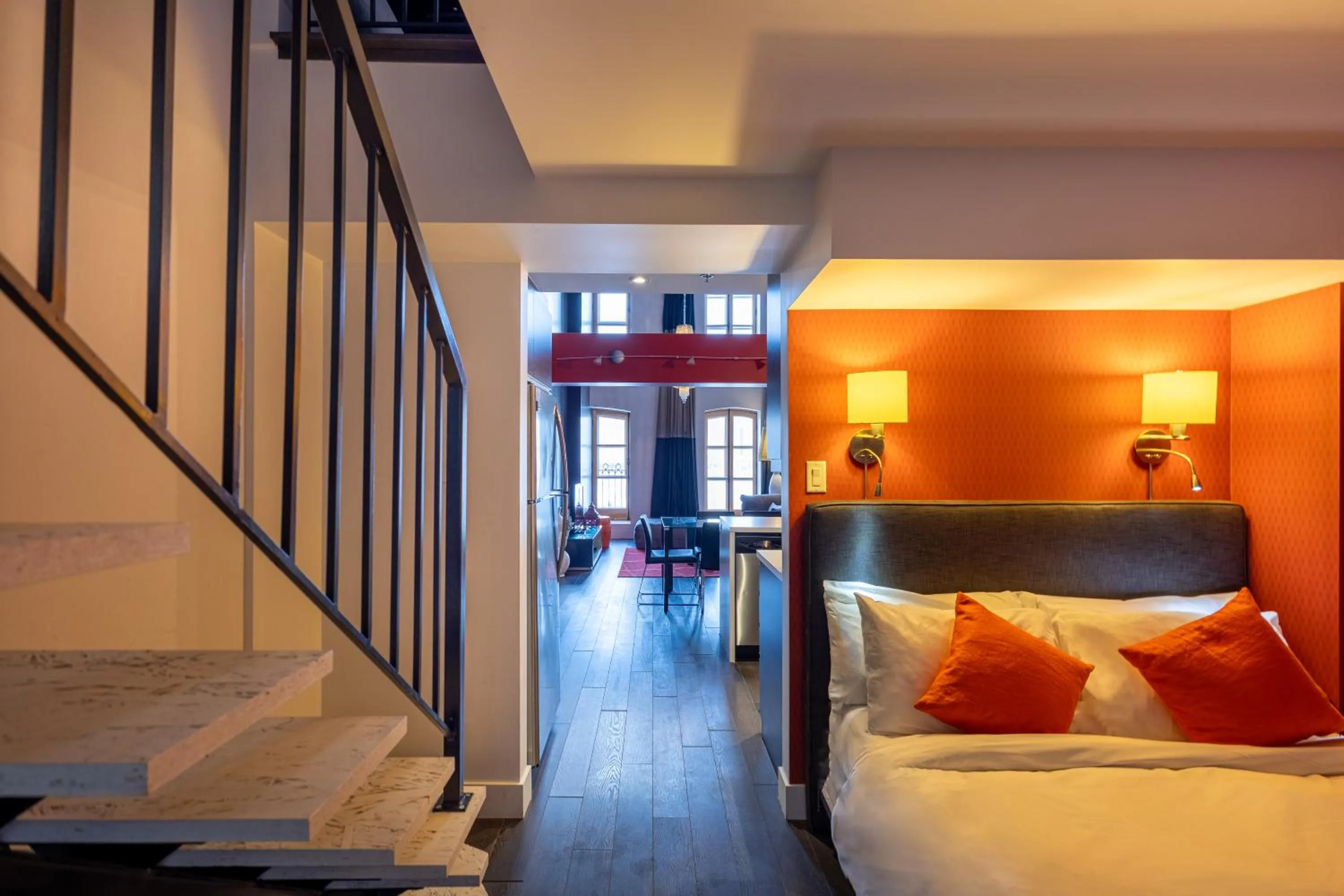 Bed in Les Immeubles Charlevoix - Le 1180