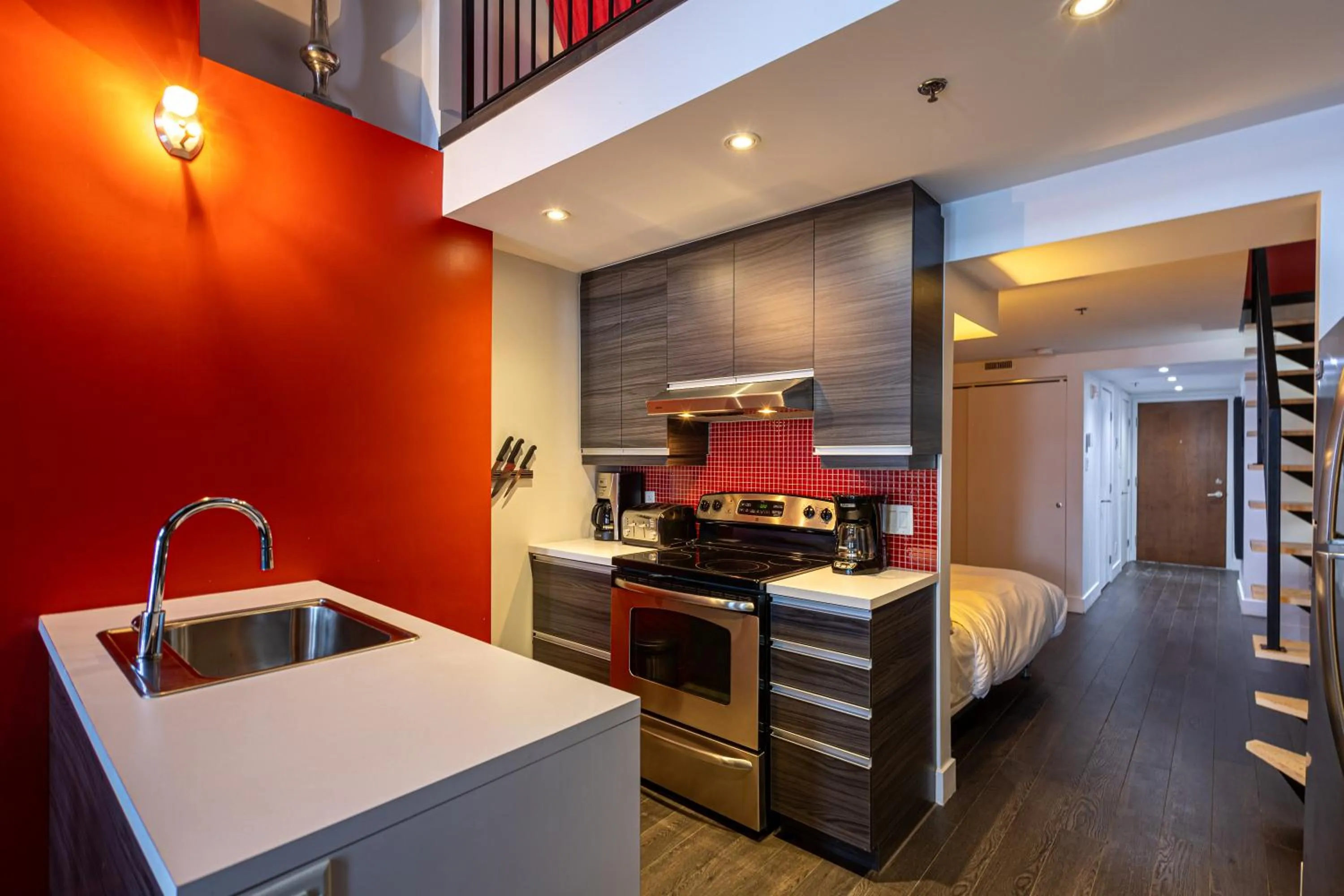 Bed in Les Immeubles Charlevoix - Le 1180