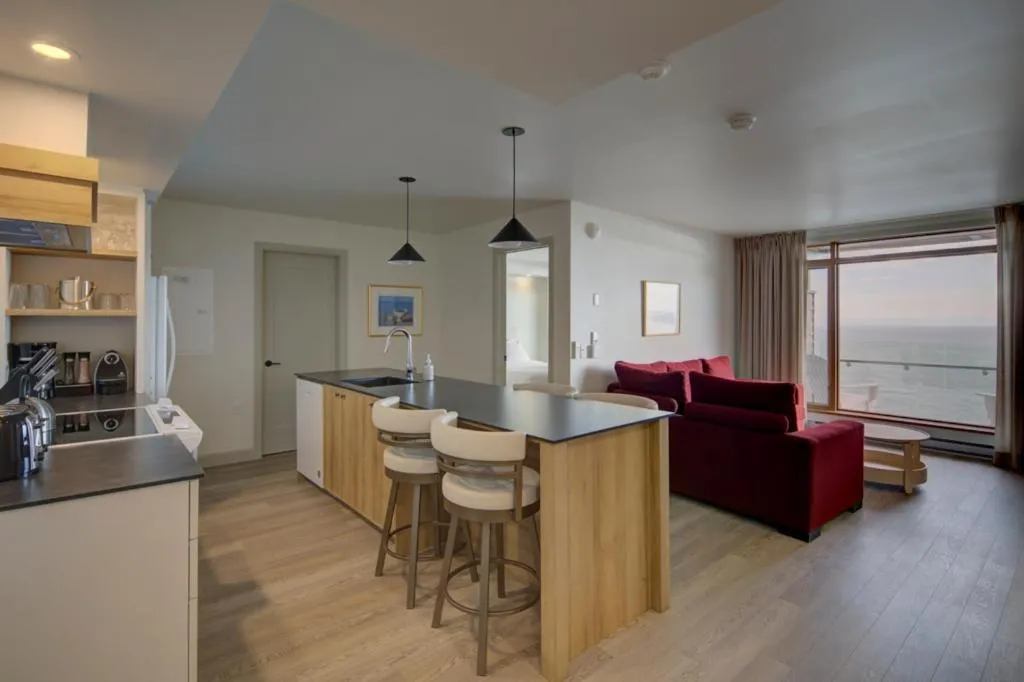 Kitchen or kitchenette in La Pinsonnière