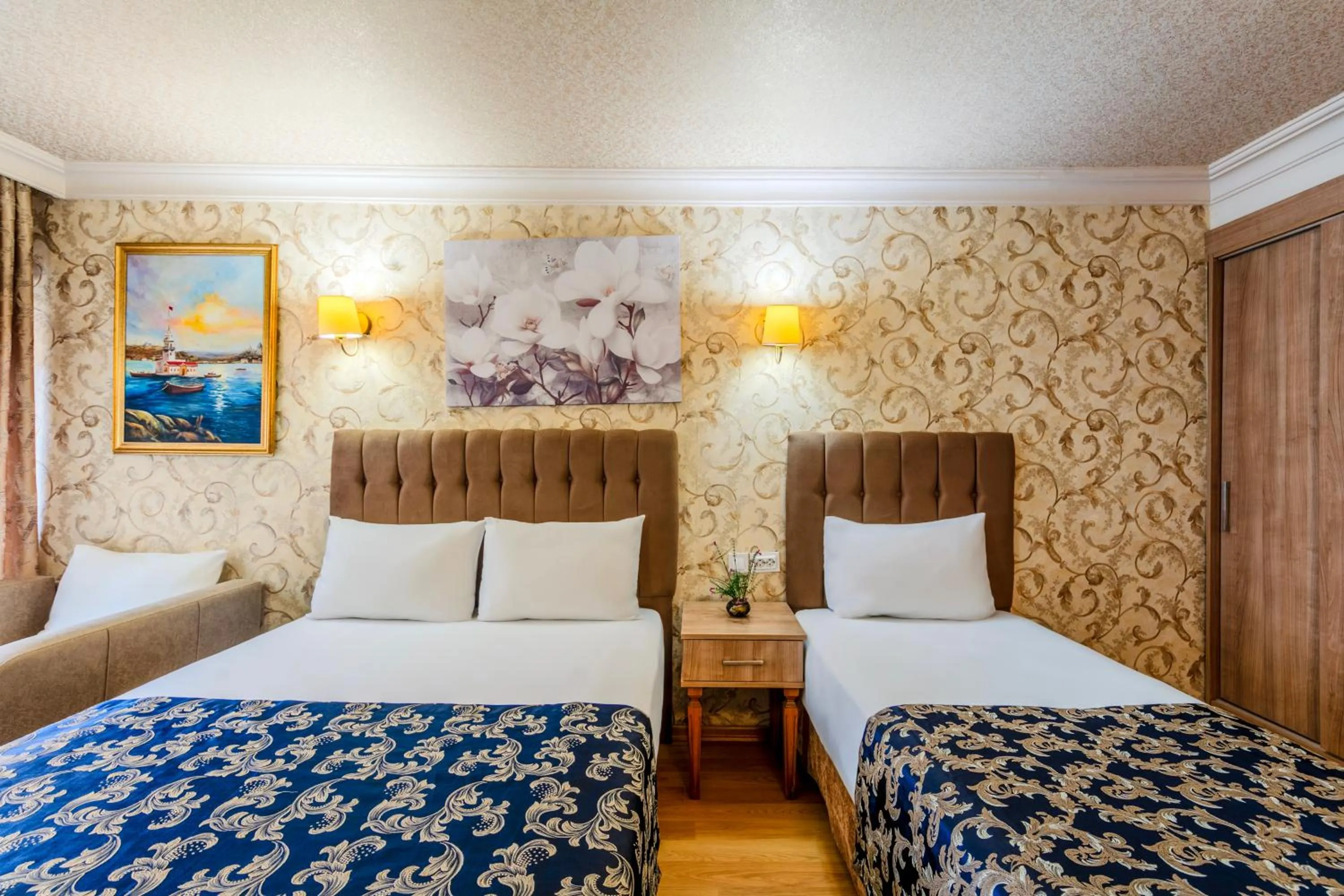 Bed in Hamit Hotel Istanbul - Special Category