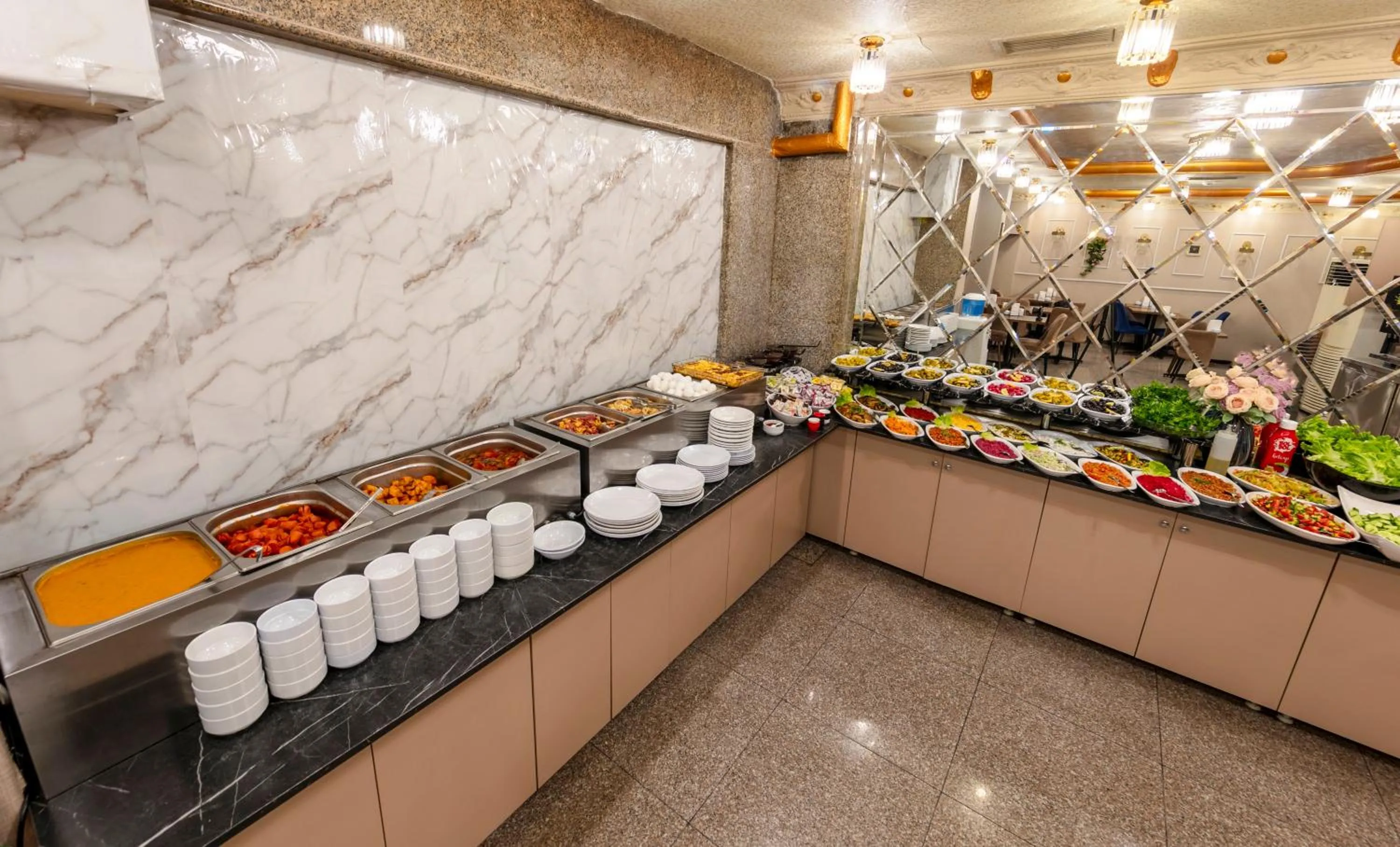Buffet breakfast in Hamit Hotel Istanbul - Special Category