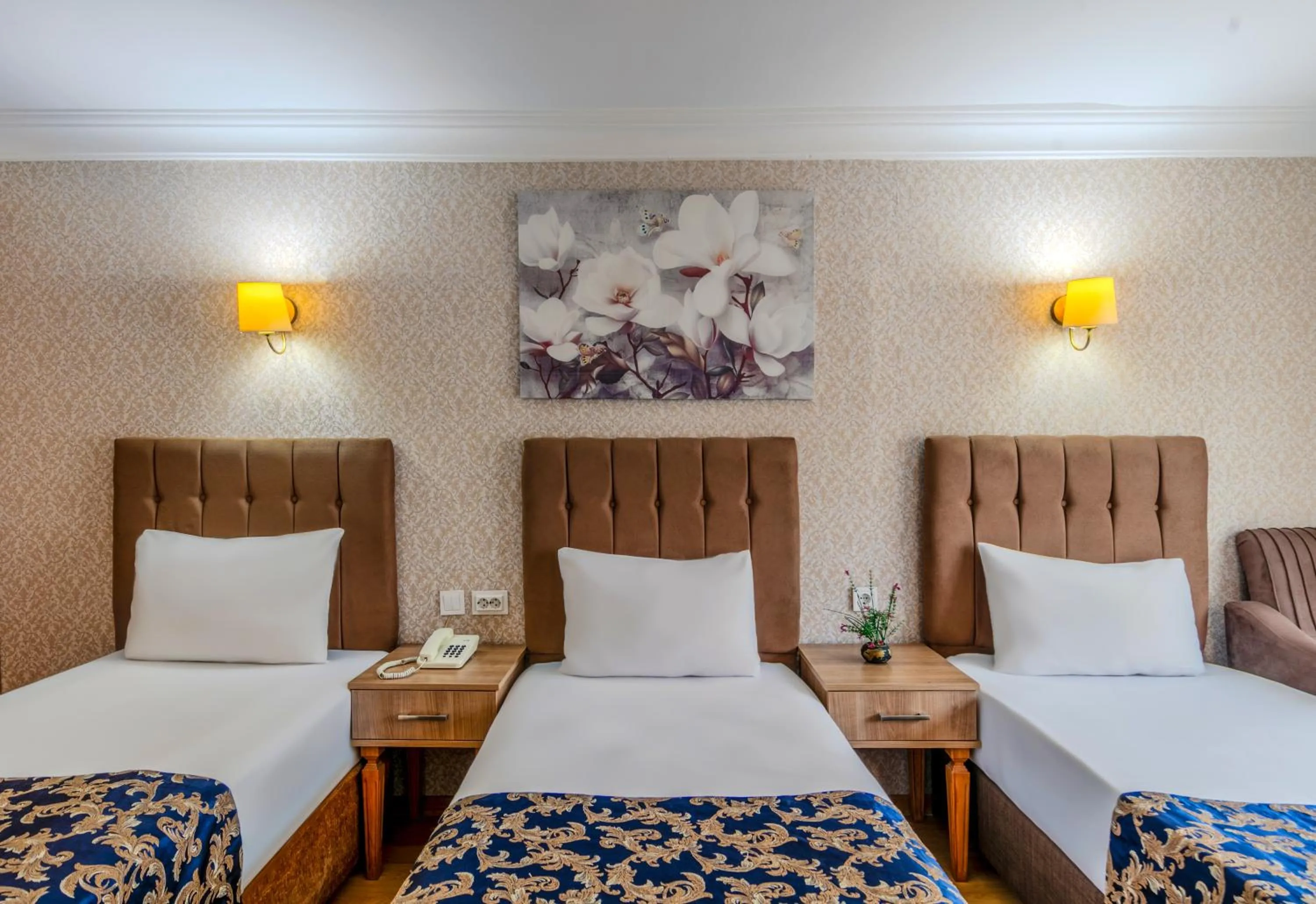 Bed in Hamit Hotel Istanbul - Special Category