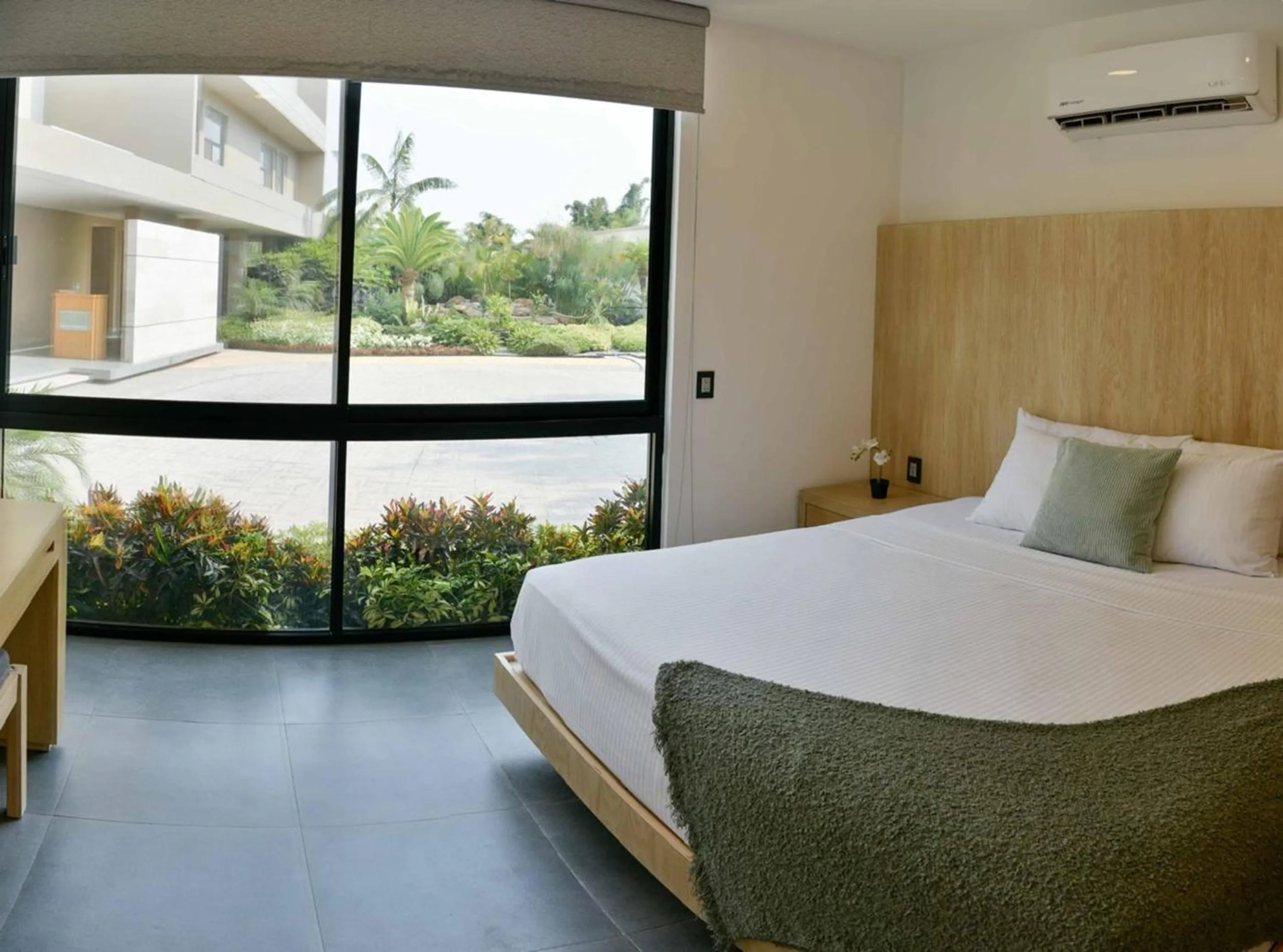 View (from property/room), Bed in Casa Begonias Hotel mas Villas