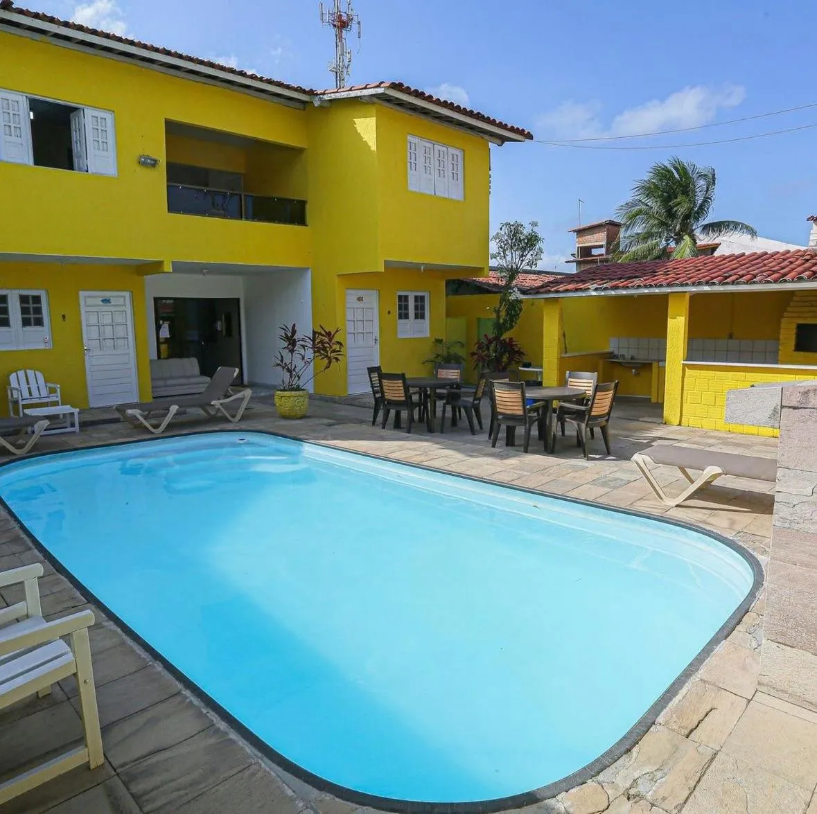 Property building in Pousada Clarice Suítes