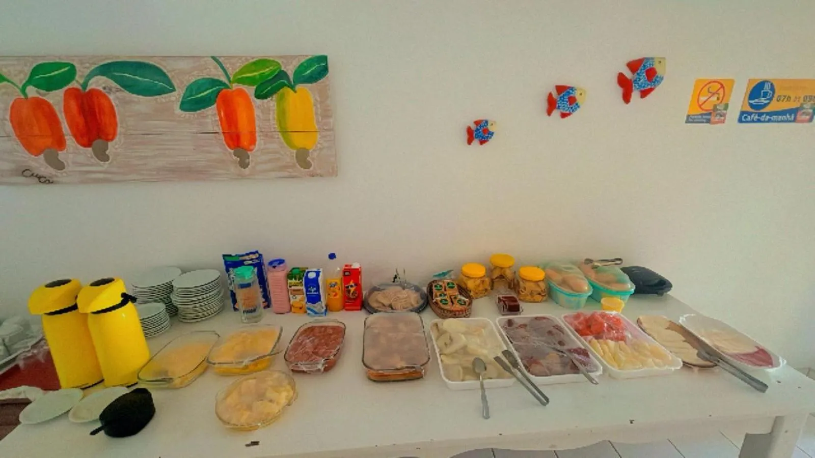 Food in Pousada Clarice Suítes