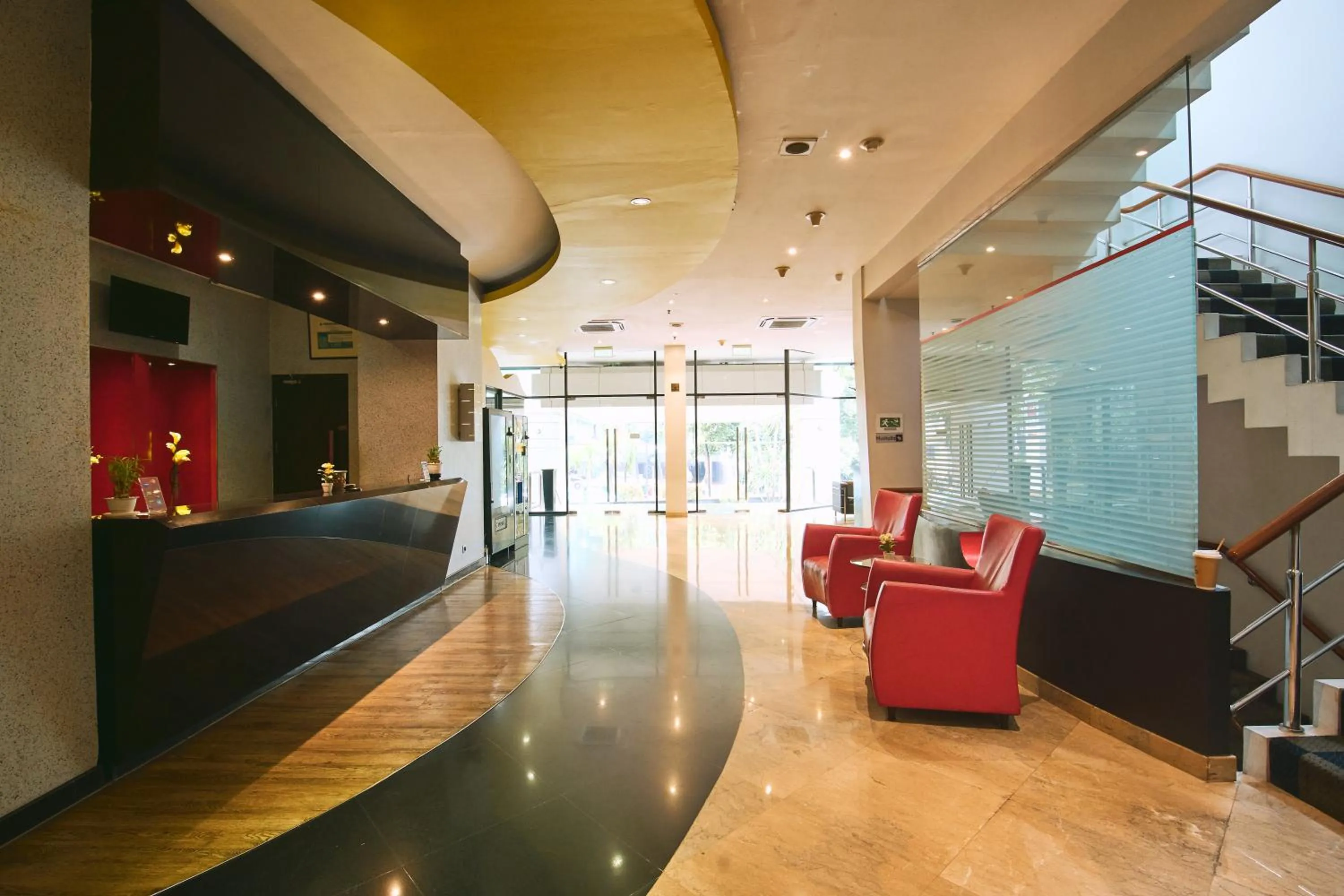 Lobby or reception in Horison Arcadia Wahid Hasyim