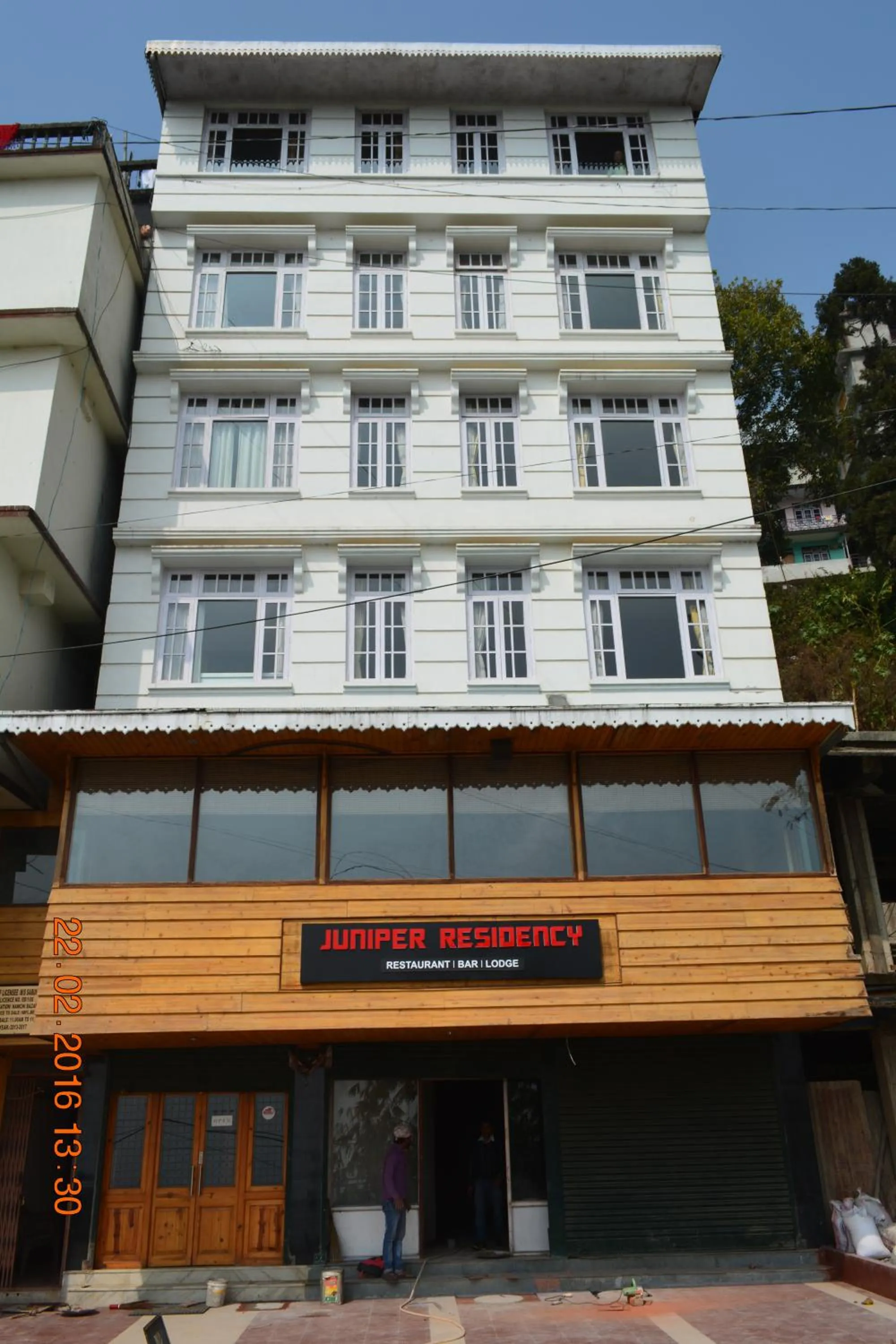 Facade/entrance in Juniper Residency Hotel