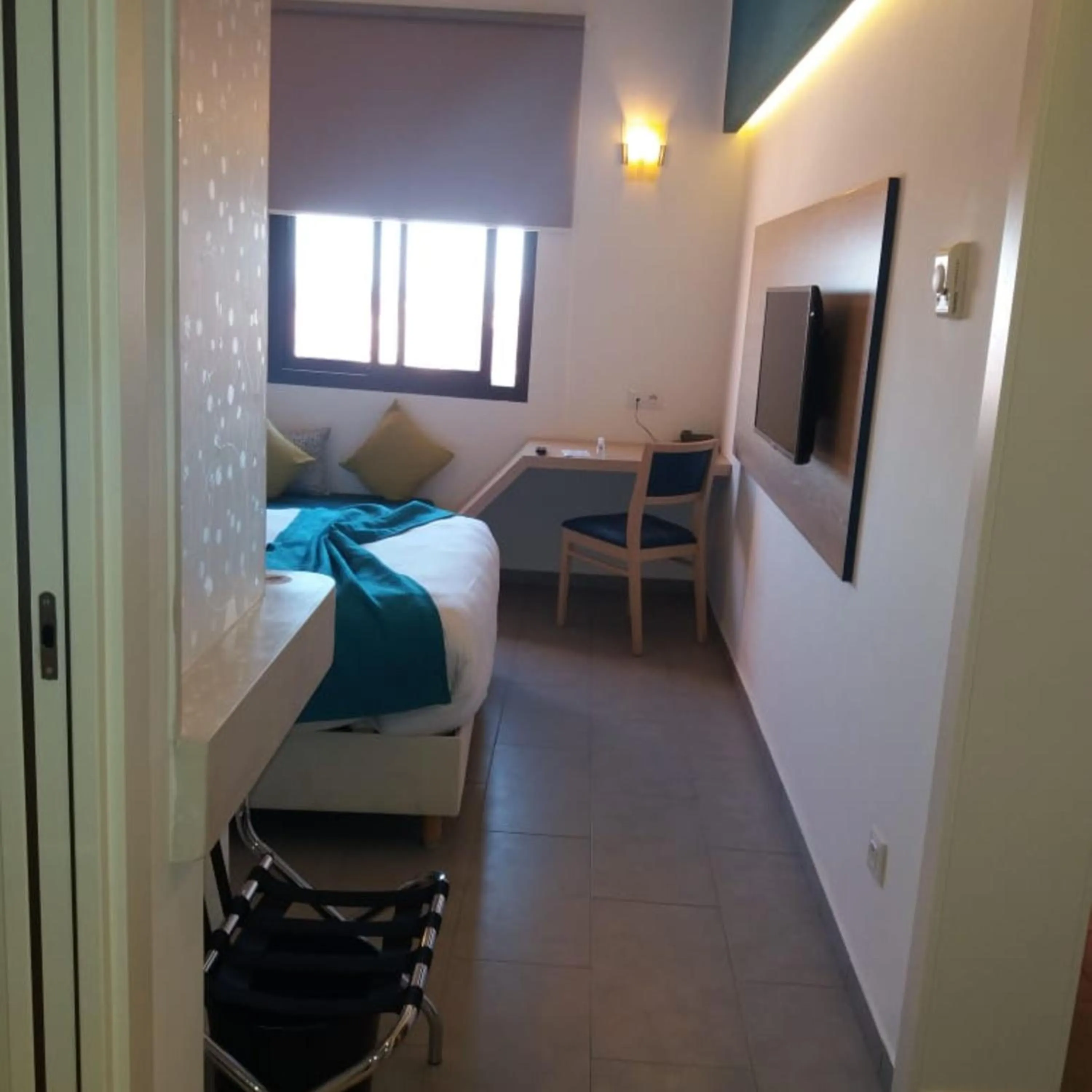 View (from property/room), Bed in Hotel Relax Marrakech