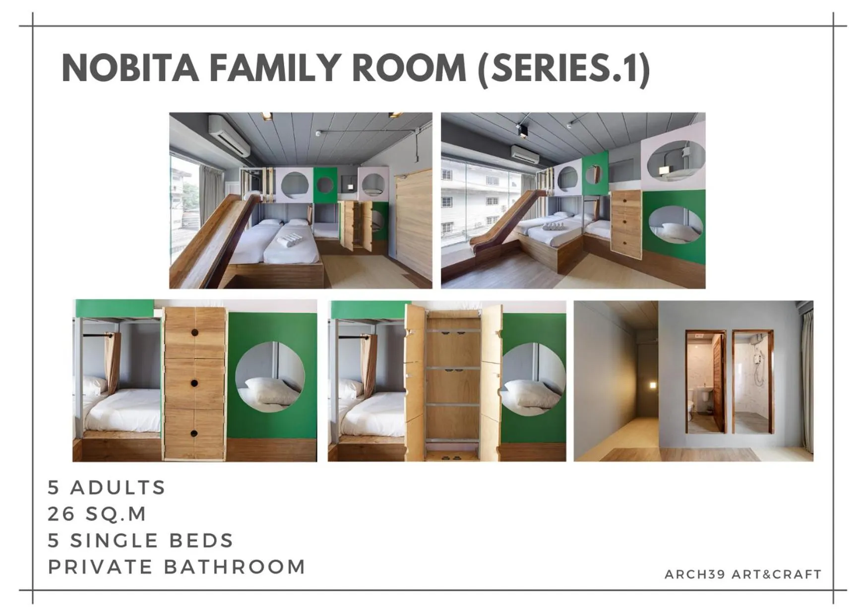 Bed in Mandalar Arch 39 Hotel