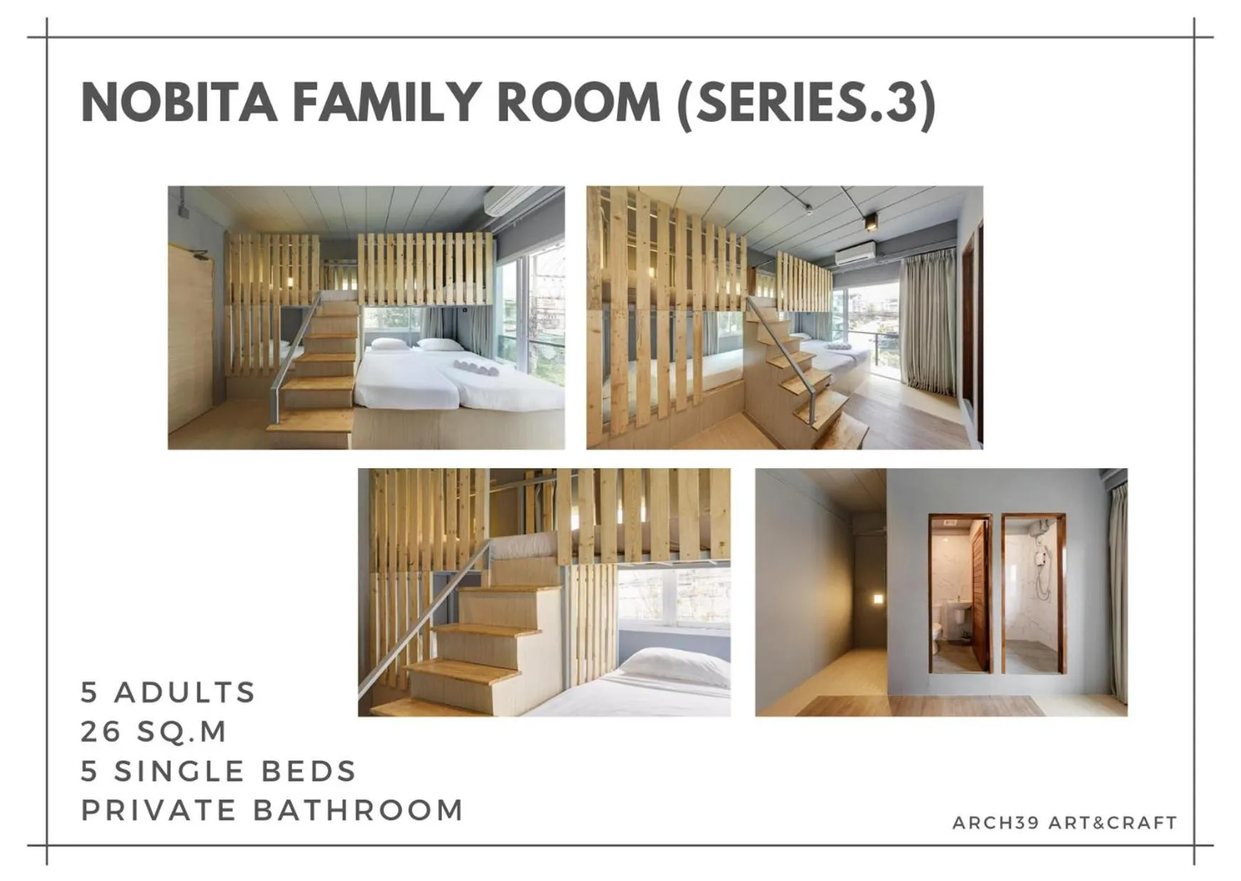 Bed in Mandalar Arch 39 Hotel