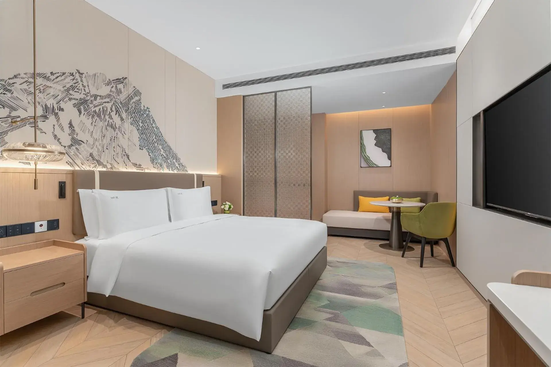 Premium King Room in Holiday Inn Liaoyuan City Center by IHG Premium King Room in Holiday Inn Liaoyuan City Center by IHG